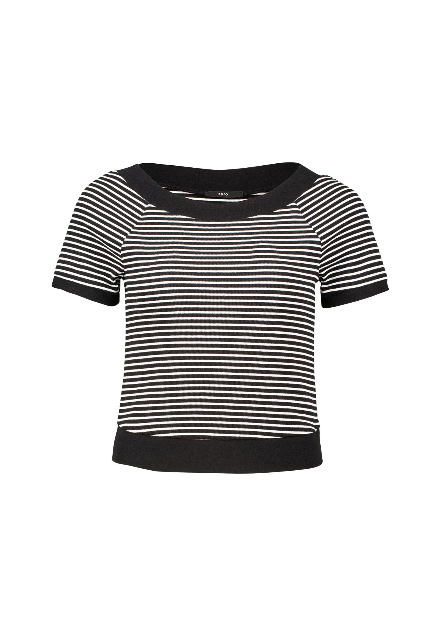 Zero Kurzarmshirt zero Streifenshirt mit Raglan günstig online kaufen
