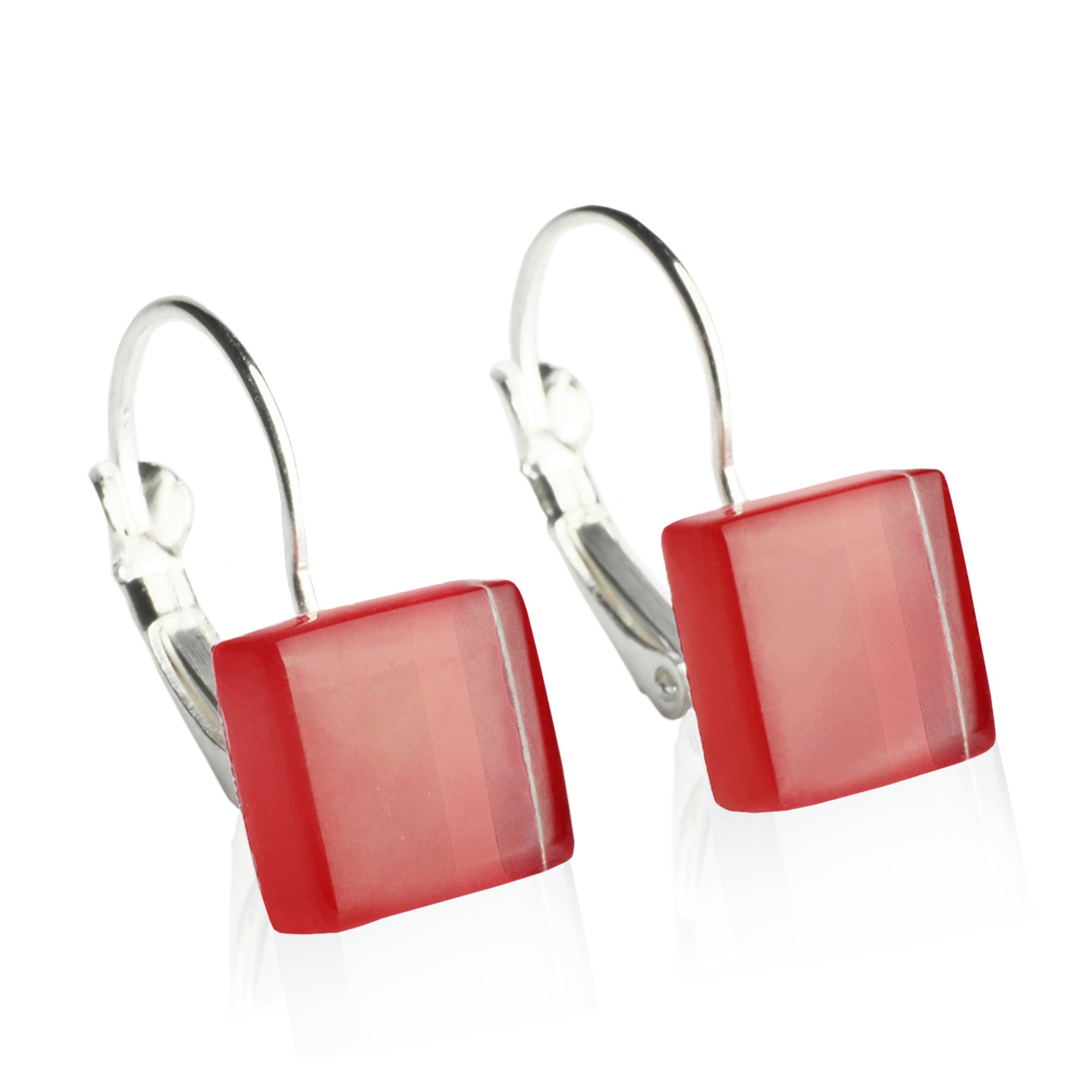 ALEXASCHA Paar Ohrhänger Geometrische Ohrringe Edelstahl • Kurze Hängeohrri günstig online kaufen