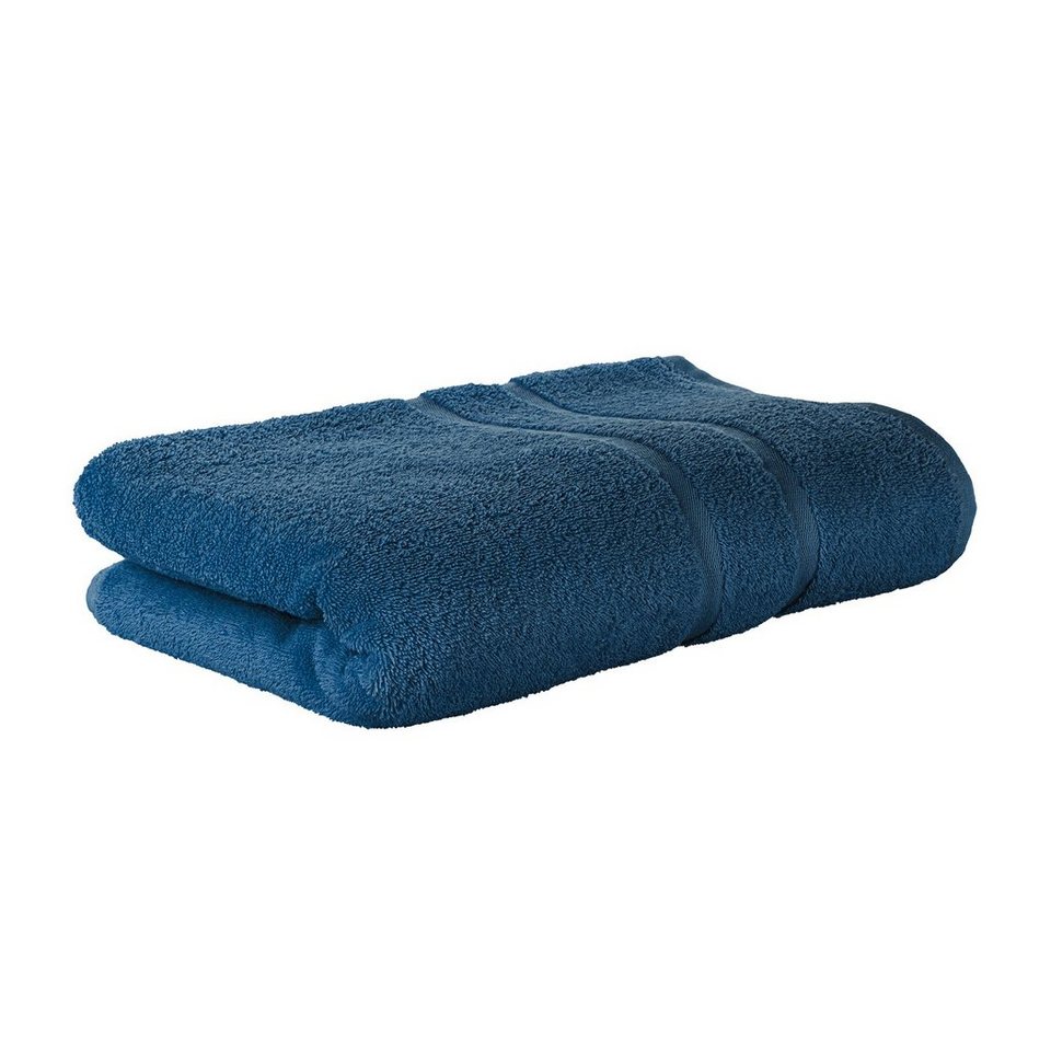 StickandShine Handtuch Handtücher Badetücher Saunatücher Duschtücher  Gästehandtücher in Dunkelblau zur Wahl 100% Baumwolle 500 GSM