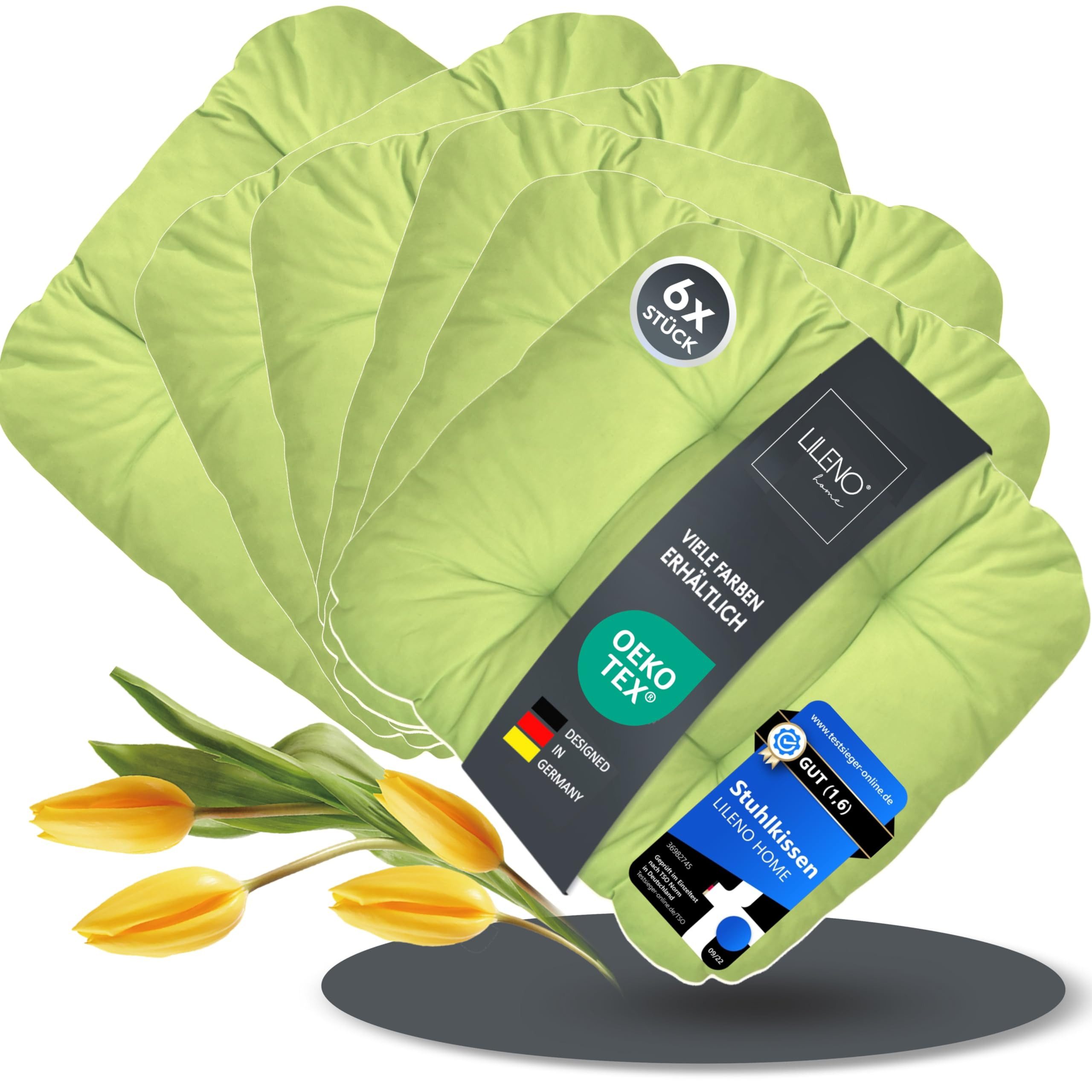LILENO HOME Stuhlkissen Sitzkissen für Gartenstuhl, günstig online kaufen
