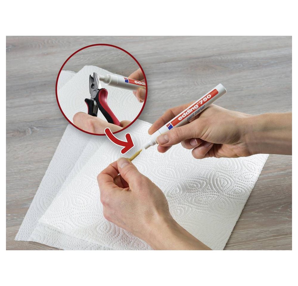 Thumbnail - edding Lackmarker Lackmarker 2 mm, 4 mm N/A