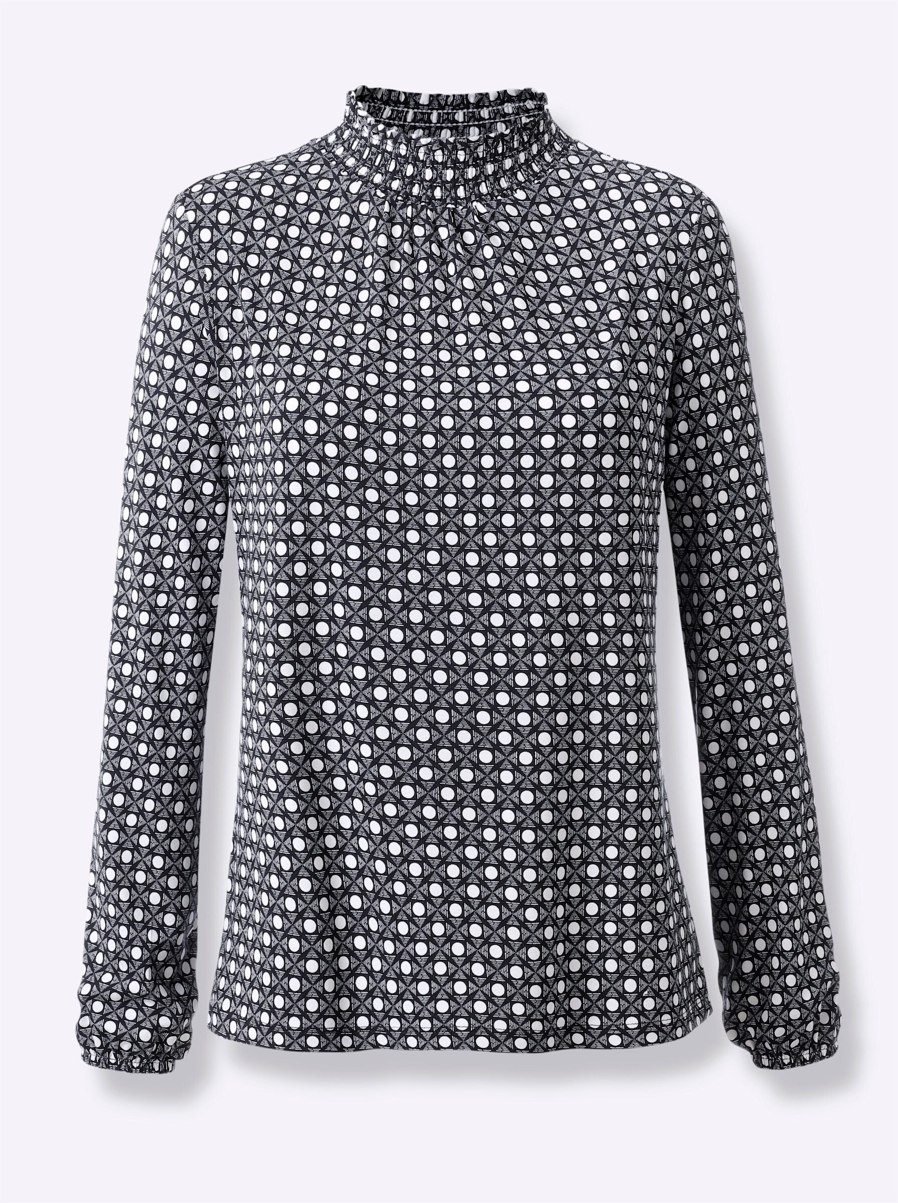 T-Shirt Stehkragenshirt