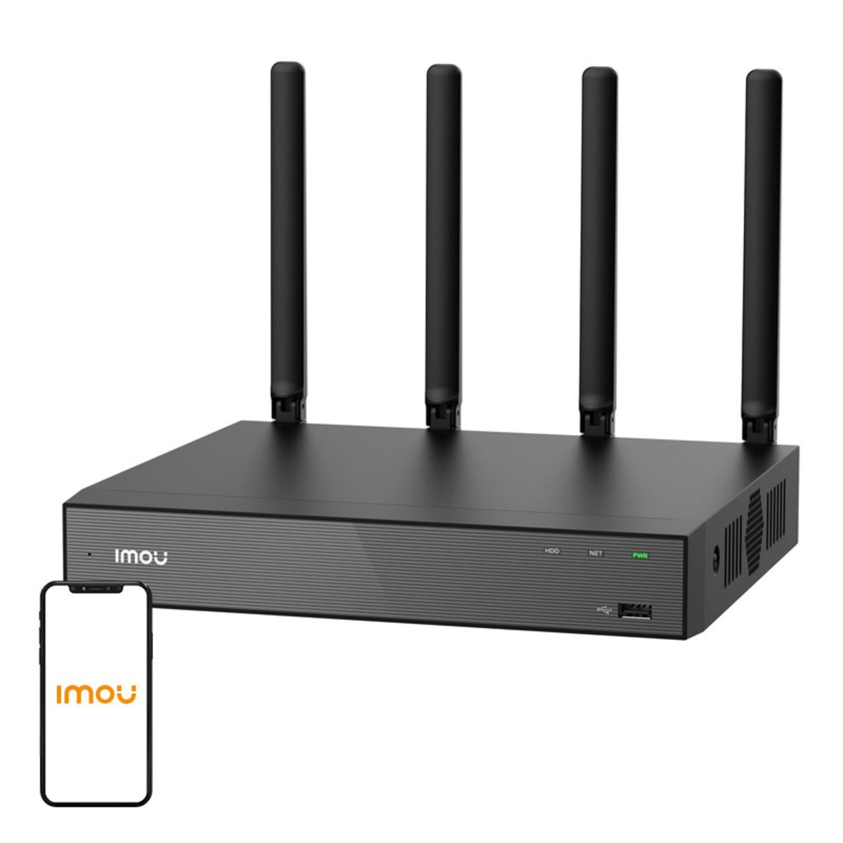 Imou Überwachungskamera IMOU N118W 18-Kanal-IP-Videorekorder (1-tlg)