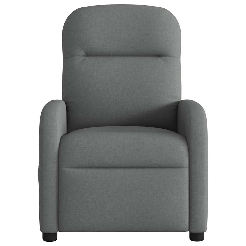vidaXL Sessel Relaxsessel Dunkelgrau Stoff (1-St) günstig online kaufen