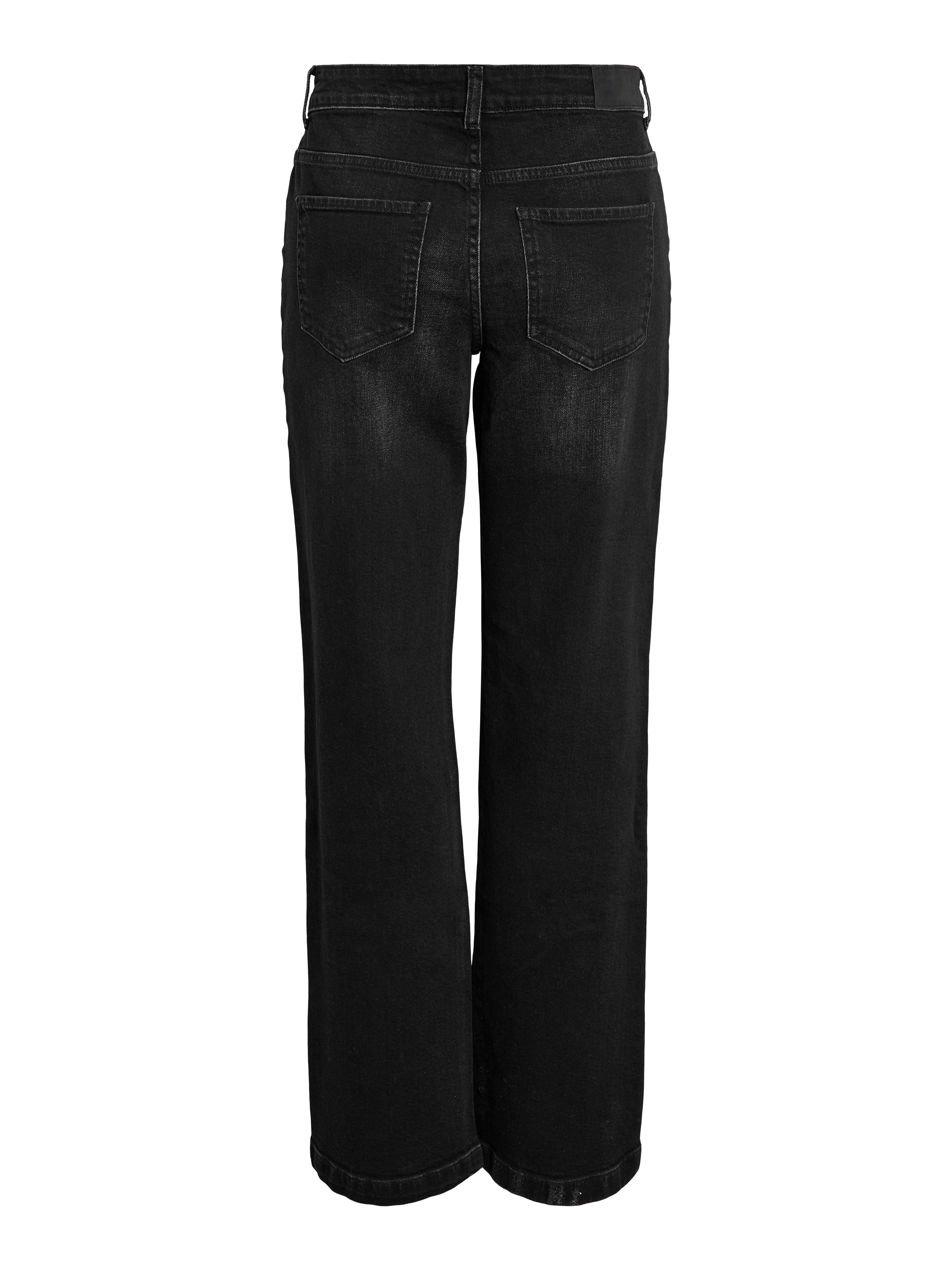 Noisy may Low-rise-Jeans NMNILA LW WIDE JEANS AZ423BL NOOS