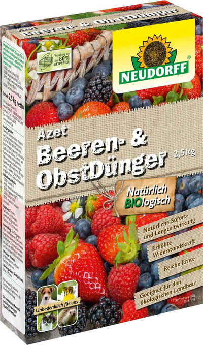 Neudorff Spezialdünger »Azet® Beeren- & ObstDünger«, 2,5 kg