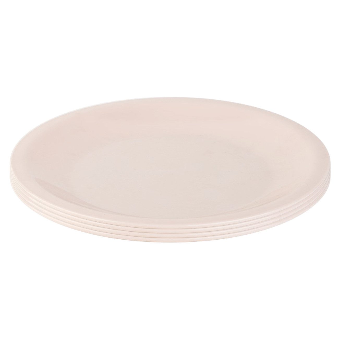 Plastikteller Wiederverwendbare Kunststoffteller, flach, BPA-frei, Ø 23,5 cm