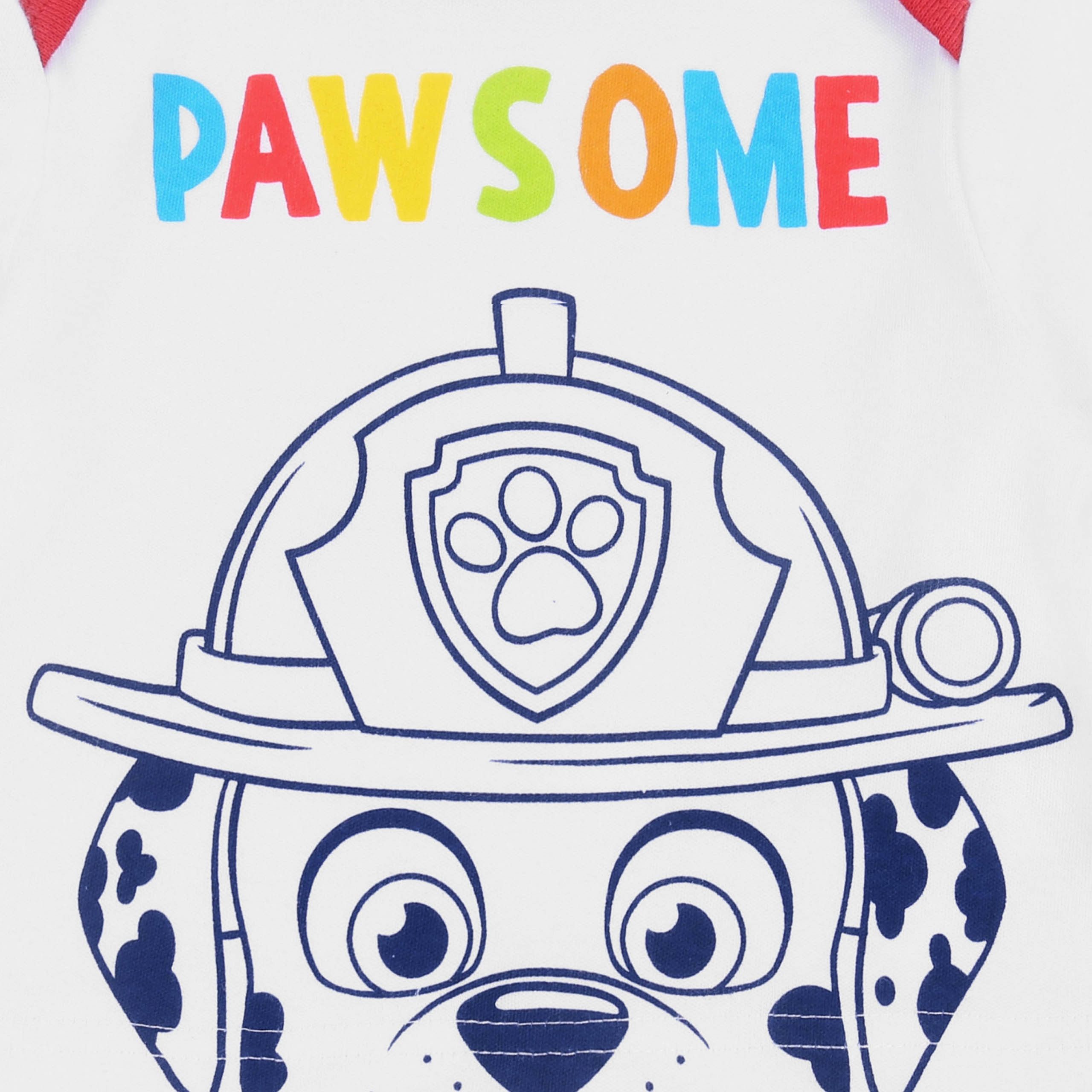 PAW PATROL Langarmshirt & Hose Paw Patrol Baby-Set, Trainingsanzug für Jungen