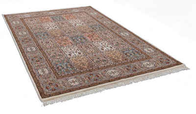 Orientteppich Benares Bachtiari, THEKO, rechteckig, Höhe: 12 mm, reine Wolle, handgeknüpft, mit Fransen