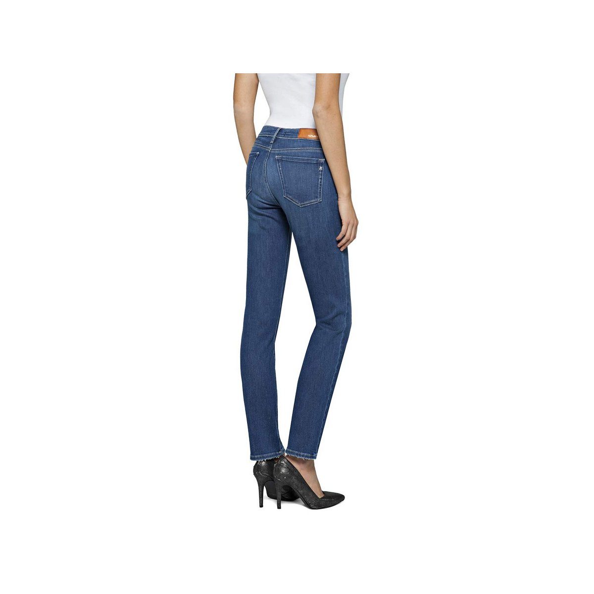 blau Replay (1-tlg) 5-Pocket-Jeans