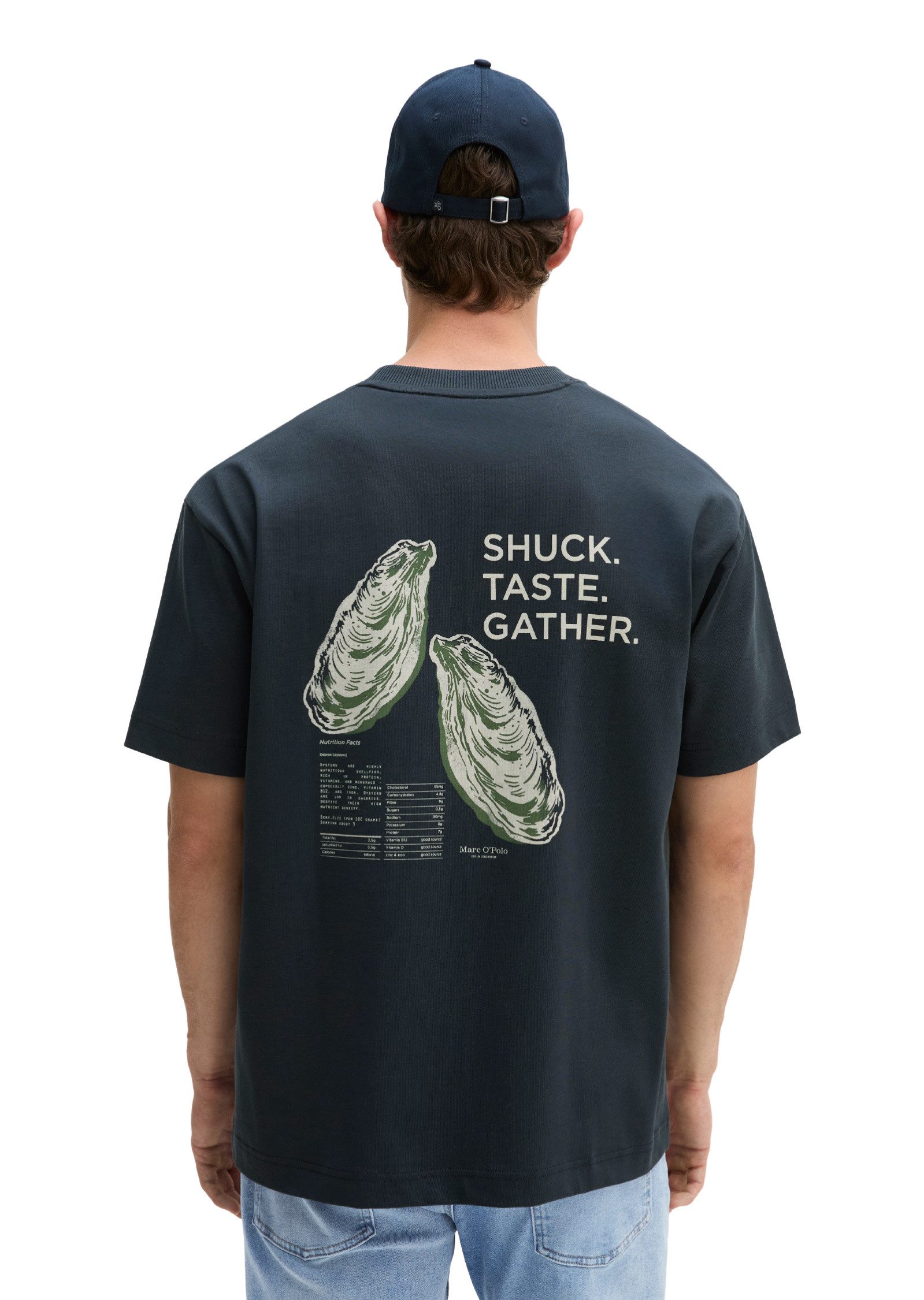 Marc O'Polo T-Shirt mit maritinem Rückenprint