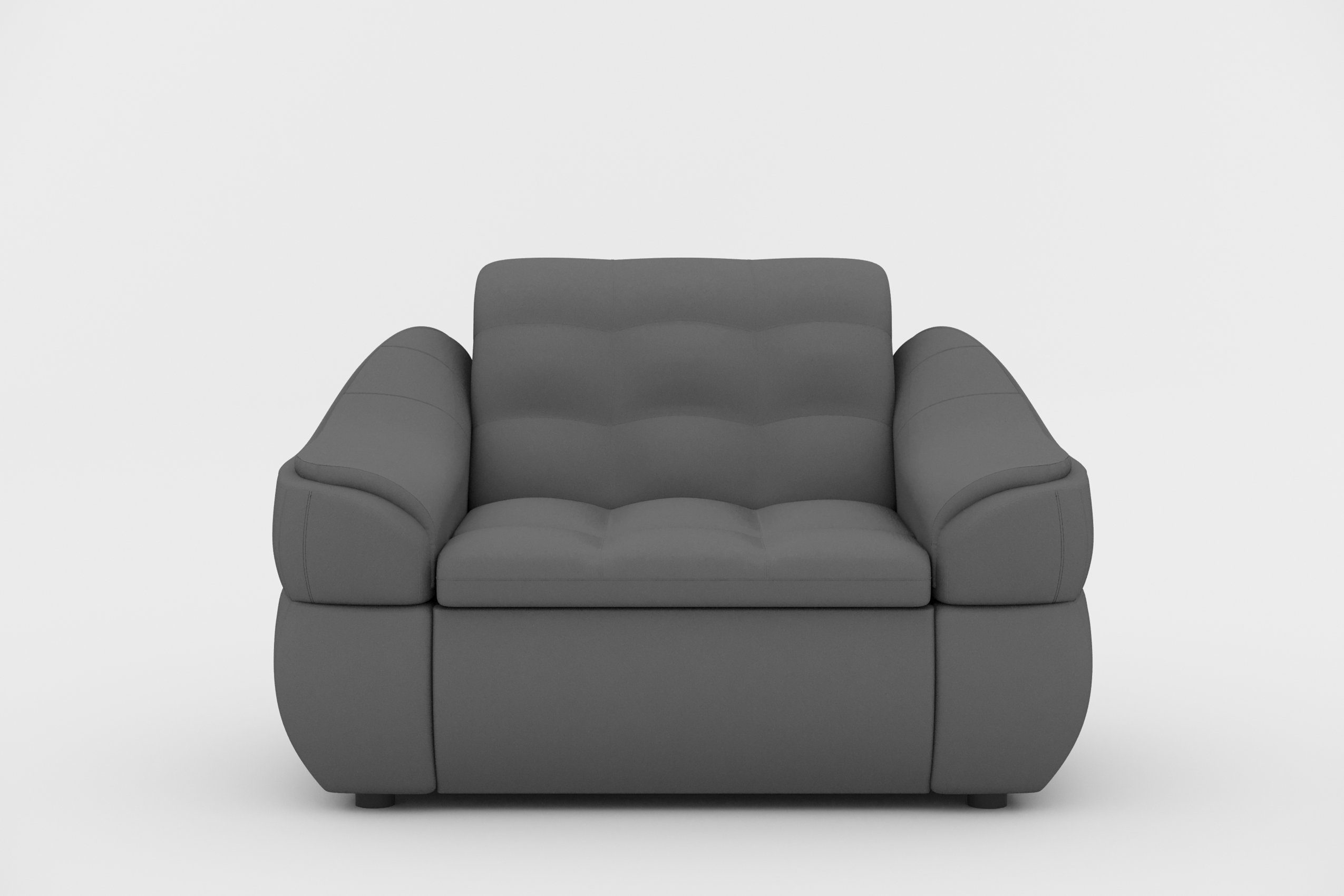 Stylefy Polstergarnitur Alisa, (Set (2-tlg), Sessel, Design 2-Sitzer und Sofa bestehend aus Modern