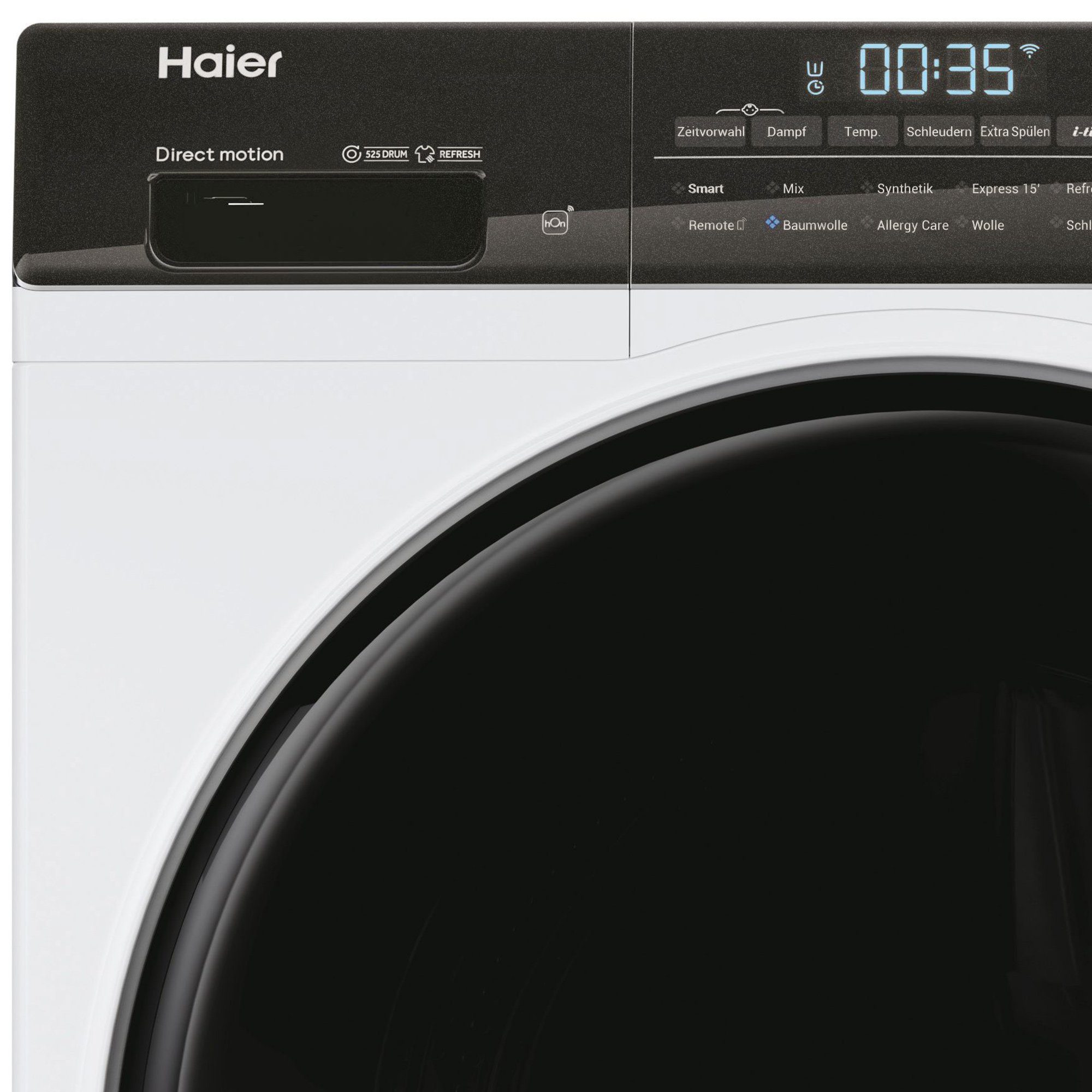 Waschmaschine hOn App, Haier U/min, 1400 Smart HW90-B14TEAM5, i-Time, Refres kg, 9,00