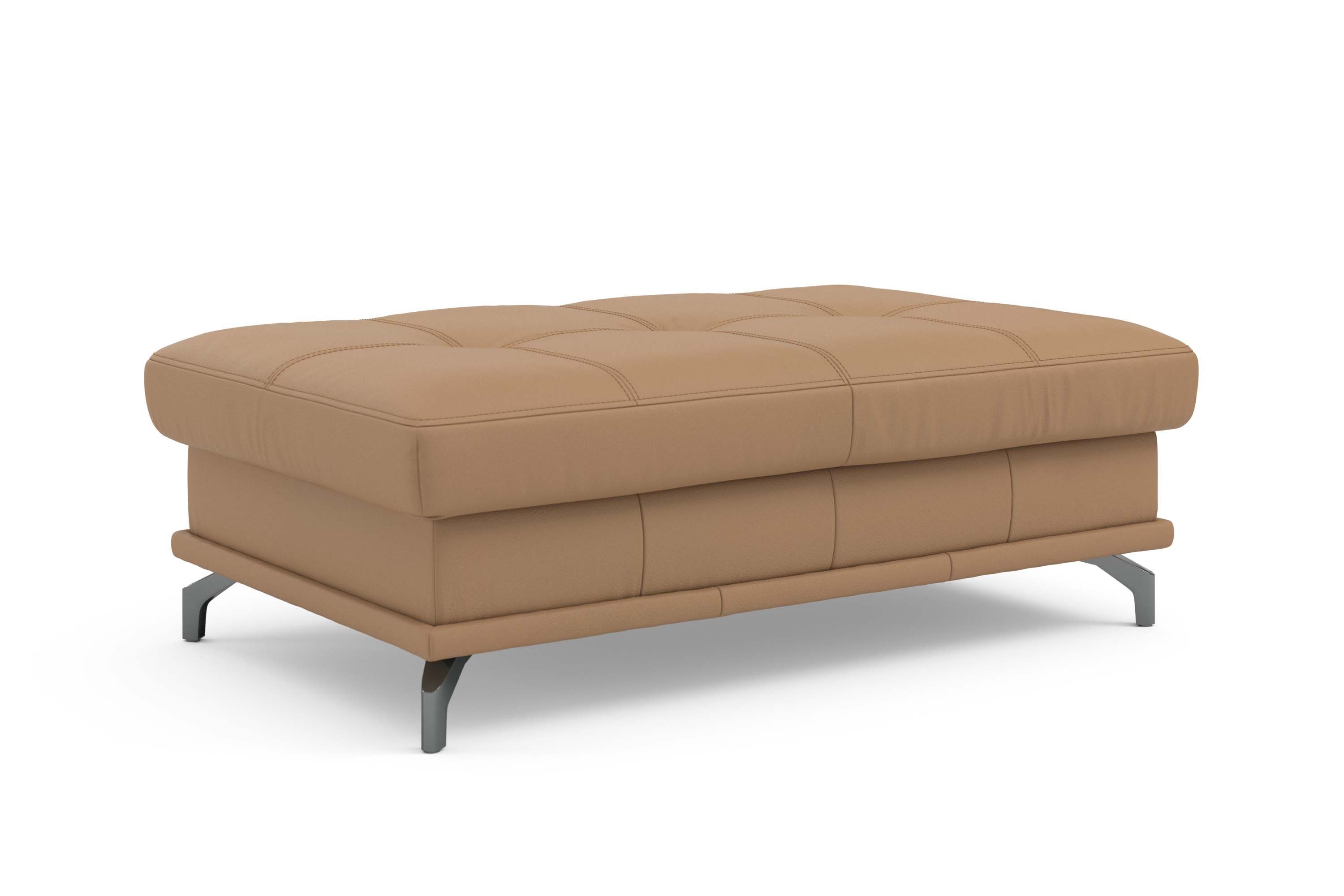 OTTO home Polsterhocker Costello, B: 133 cm, individuell zu kombinieren, Federkern