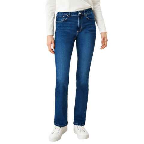 s.Oliver Bootcut-Jeans mit Nieten an den Taschen