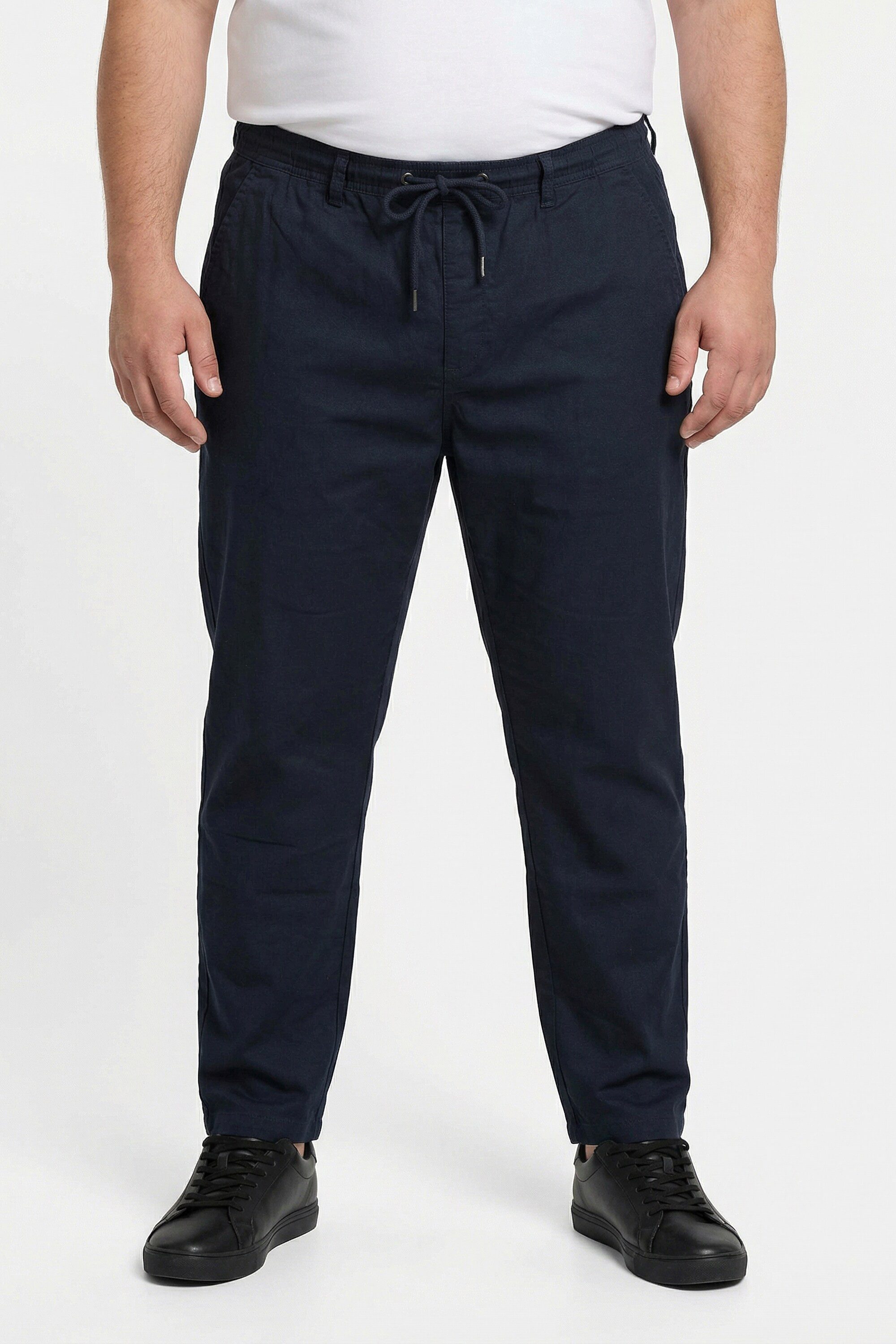 Schlupfhose Leinenmix-Hose Relaxed Fit Elastikbund bis 8 XL