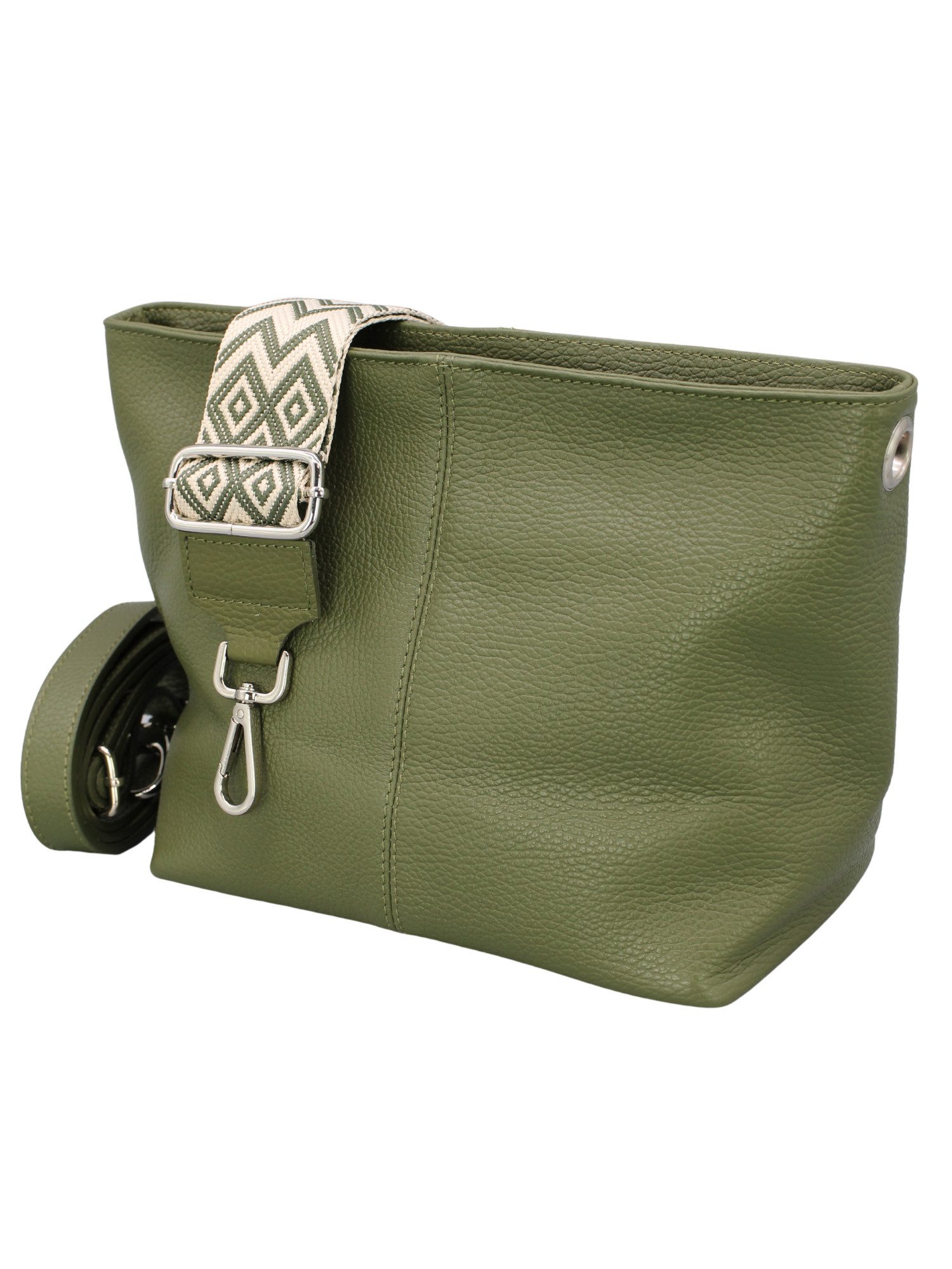 Adel Bags Schultertasche Vera Echt Leder Umhängetasche mit Innenfächern – 10 Farben, echtes Leder