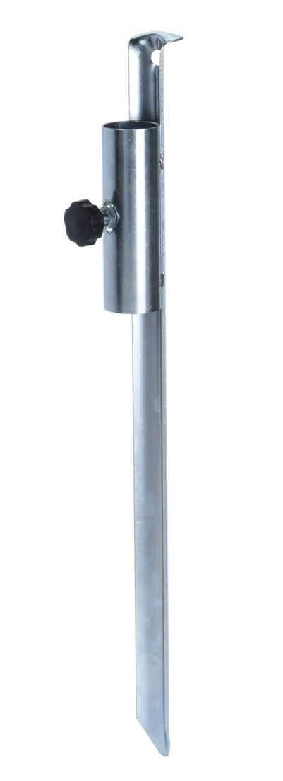 Meinposten Einschlag-Bodenhülse Bodenhülse Metall Erdspieß Schirmständer Sonnenschirmhalter, zum Einschlagen, (1-St)