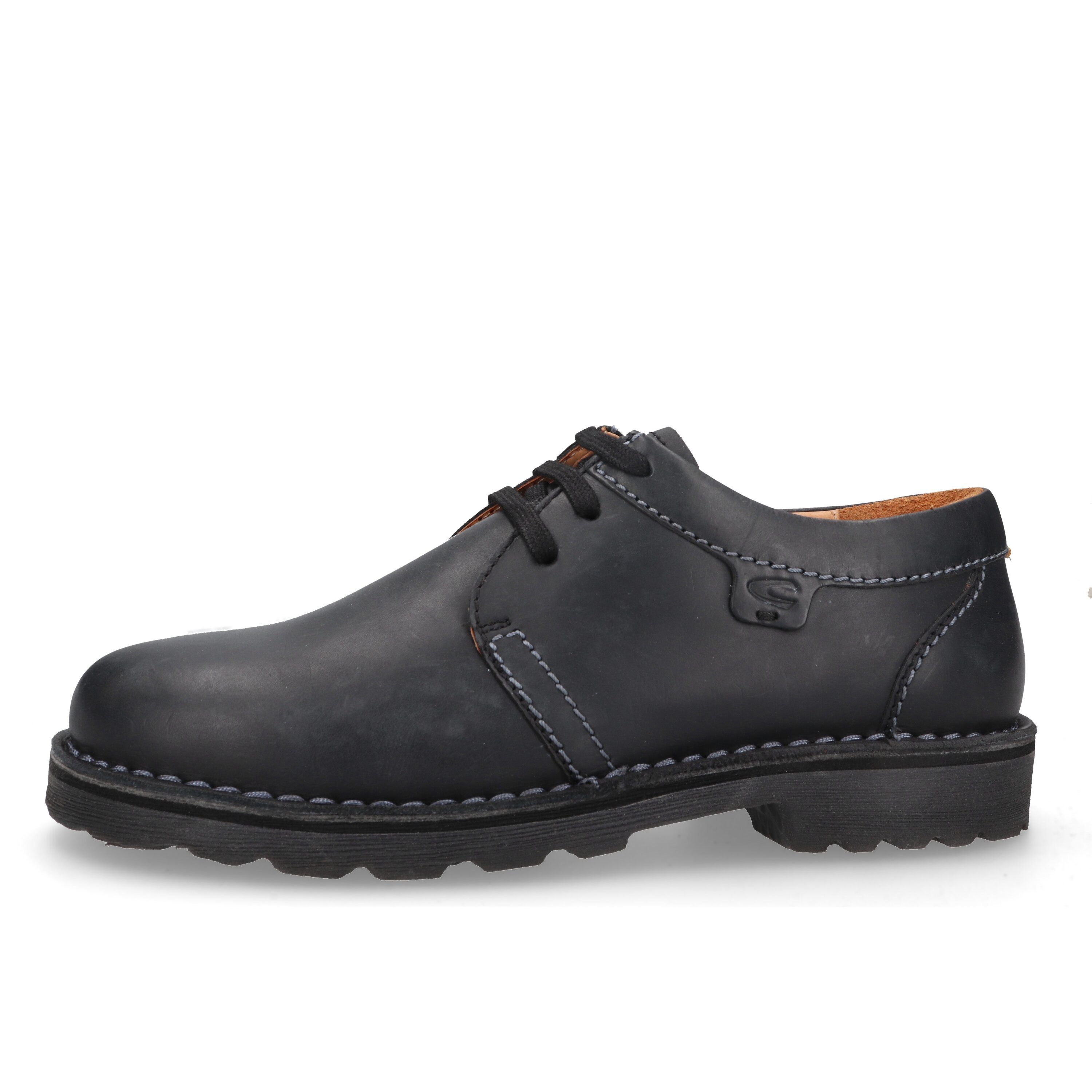 camel active Boots crazy horse SCHWARZ Schnürboots