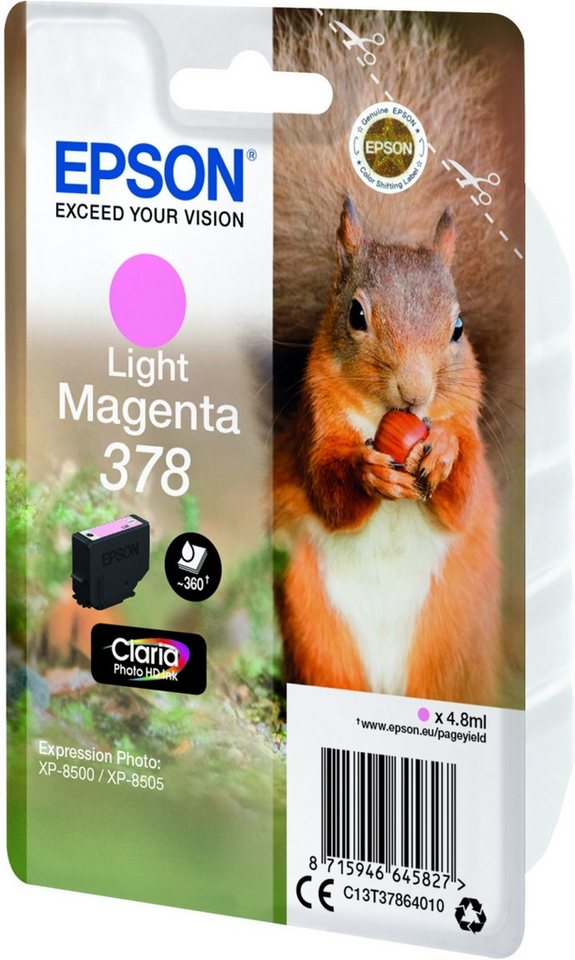 Thumbnail - Epson Tintenpatrone Epson 378 magenta light Nachfülltinte (x)