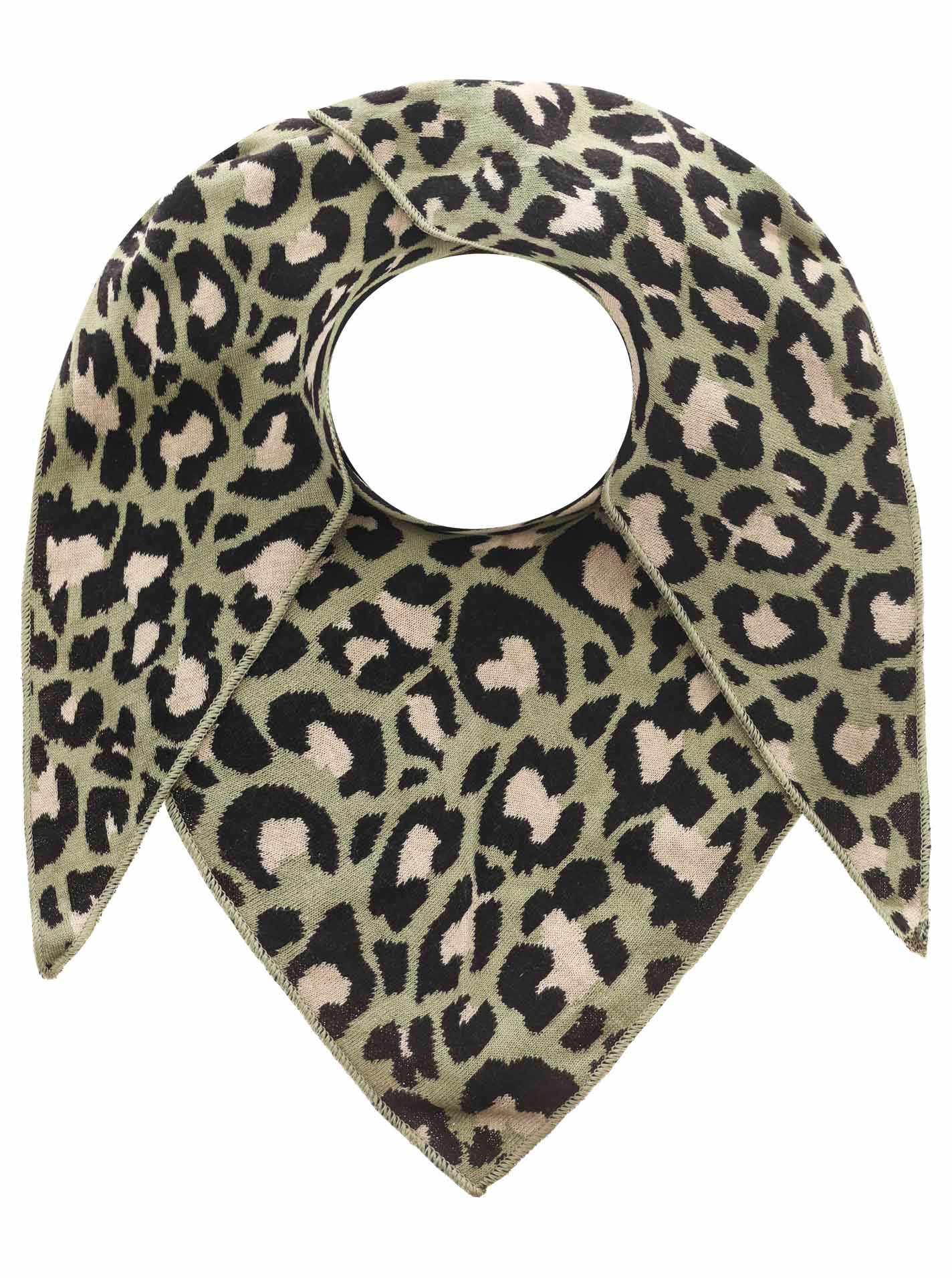 Zwillingsherz Dreieckstuch Zwillingsherz Lacey Baumwolle, Leomuster