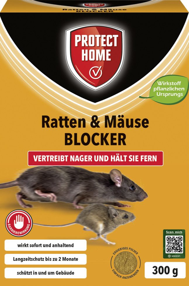PROTECT Vergrämungsmittel Protect Home Ratten & Mäuse Blocker 300 g, 0.3 l