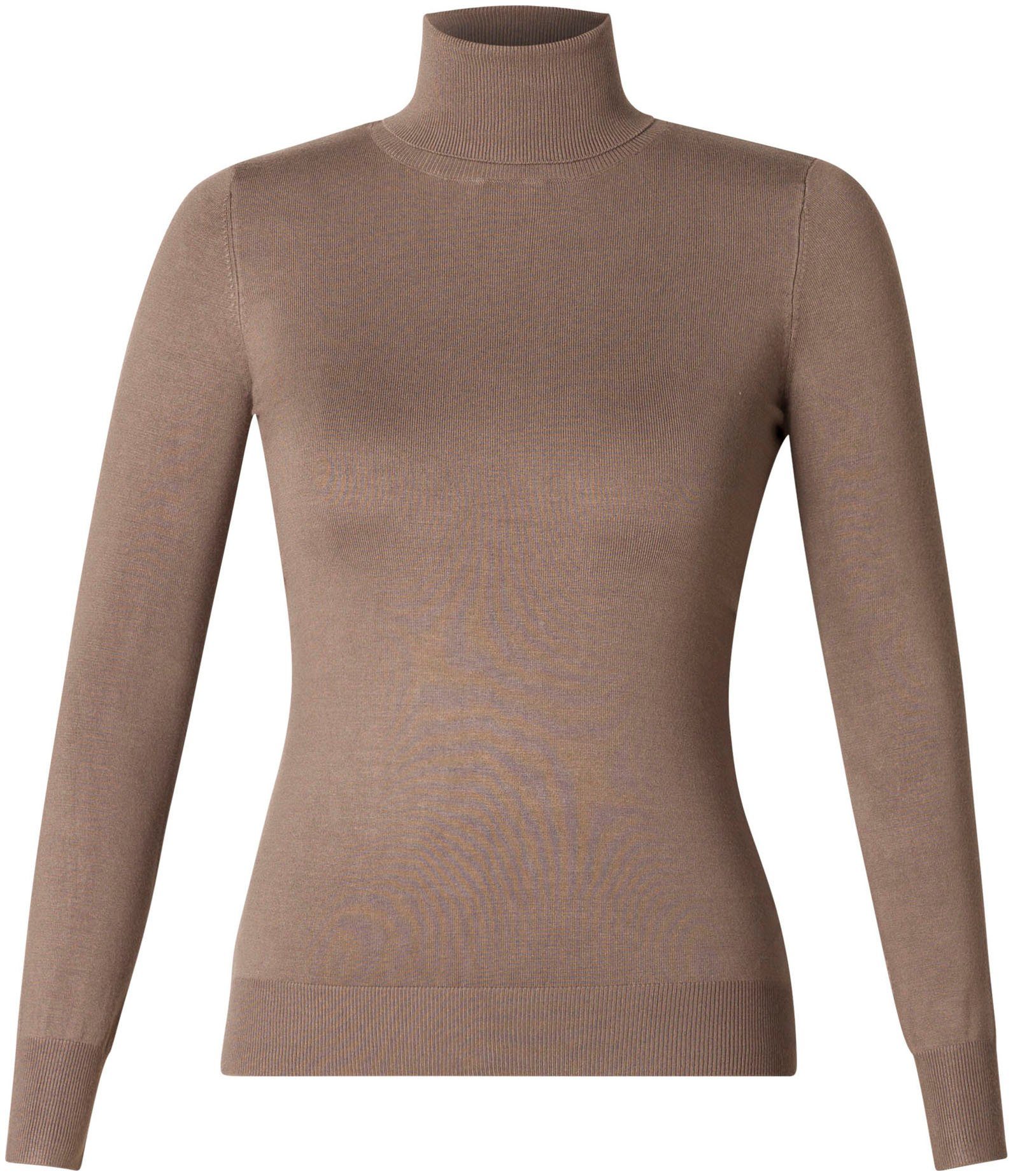 Base Level Rollkragenpullover in weicher Qualität