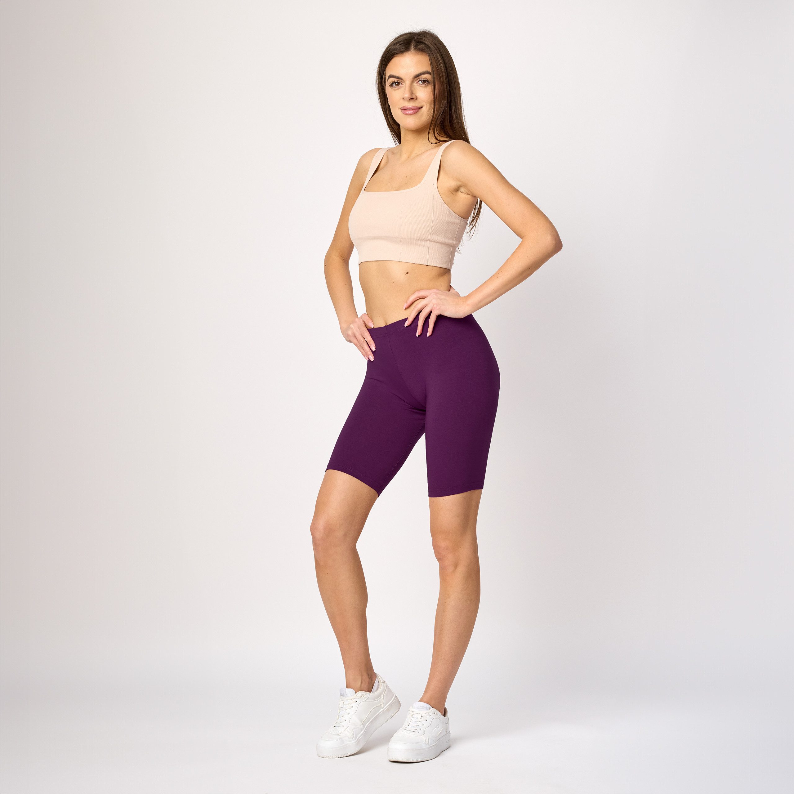 Bellivalini Leggings Damen Shorts aus Viskose günstig online kaufen