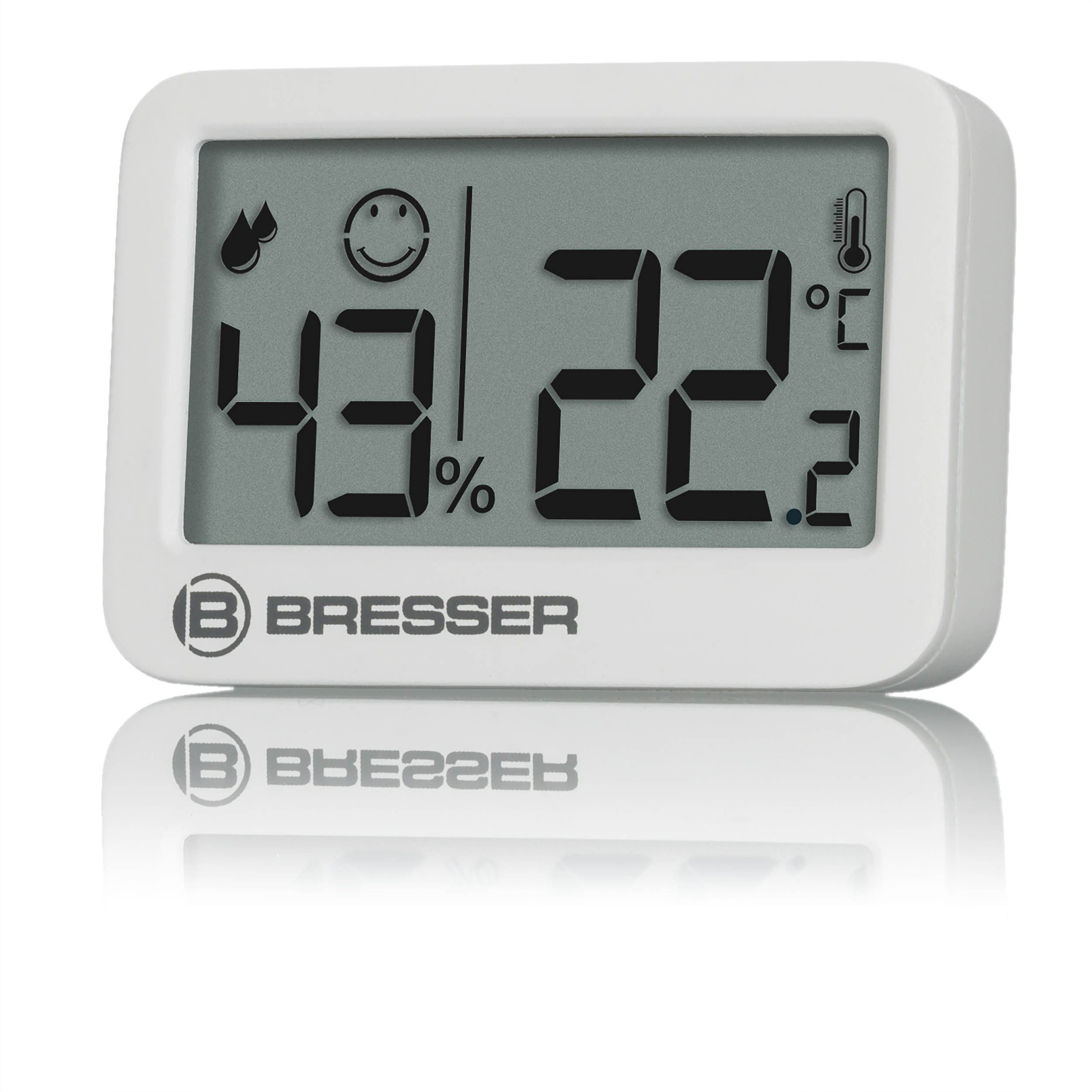 BRESSER Hygrometer Tempy Thermometer 3er Set