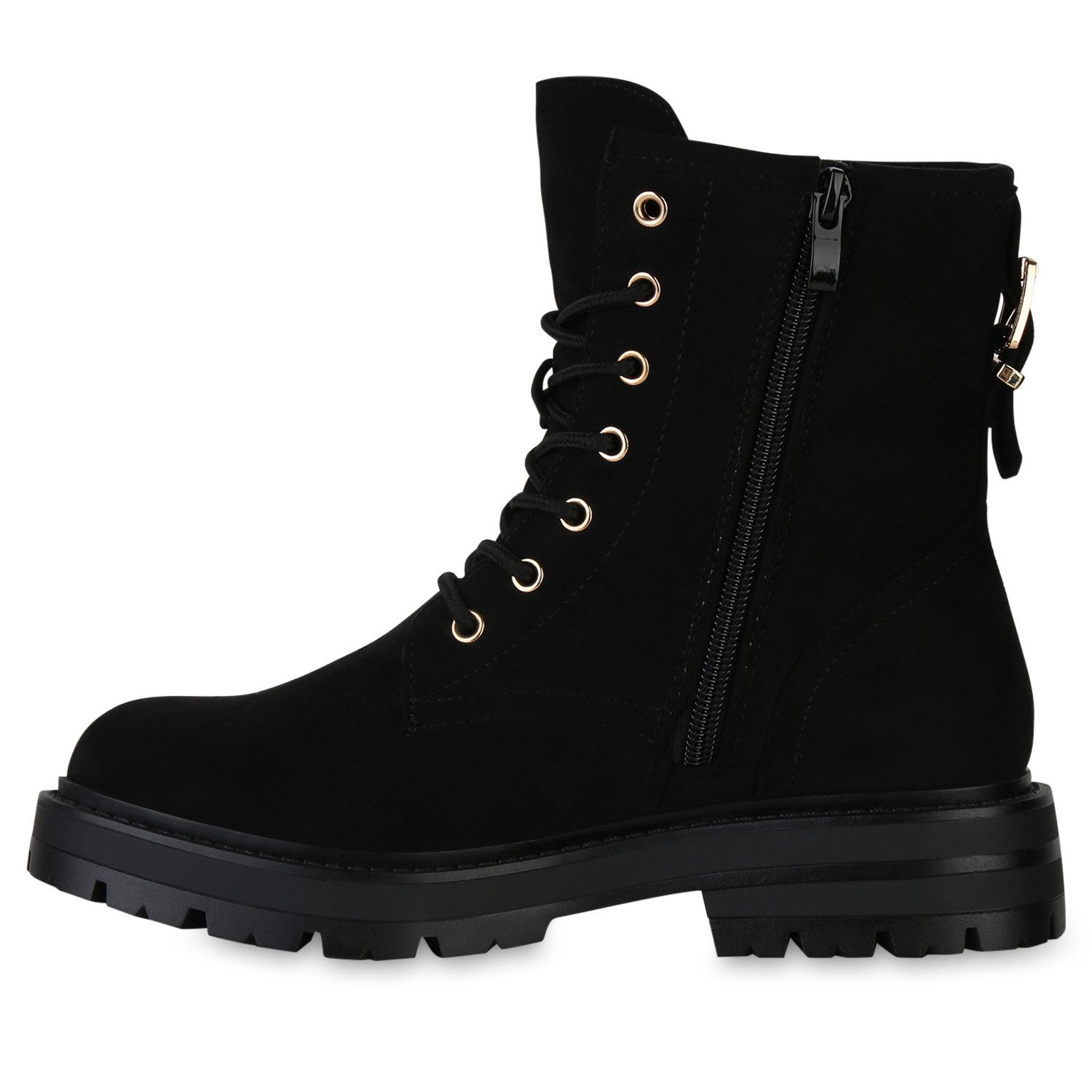 VAN HILL 841323 Schnürstiefelette Damen Leicht Gefütterte Schnürstiefelette günstig online kaufen