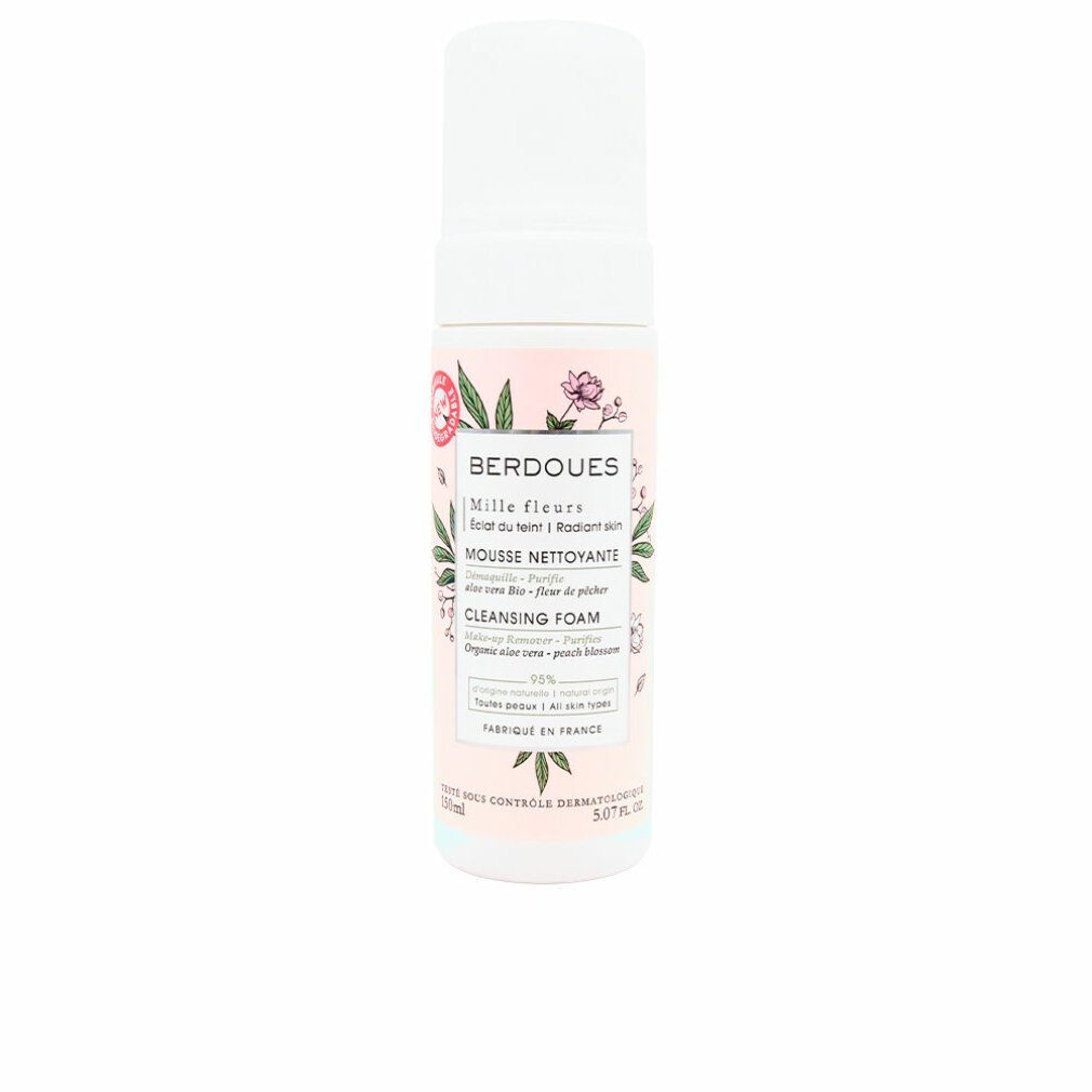 Berdoues Make-up-Entferner MILLE FLEURS espuma limpiadora desmaquillante 150 ml