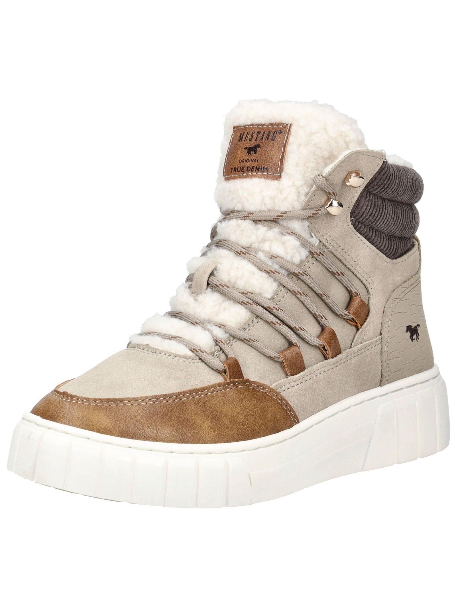 Mustang Shoes Mustang Shoes Sneaker Lederimitat/Textil günstig online kaufen