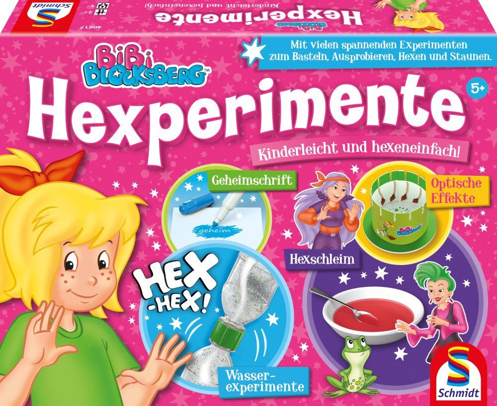 Schmidt Ігри Experimentierkasten Hexexperimente Bibi