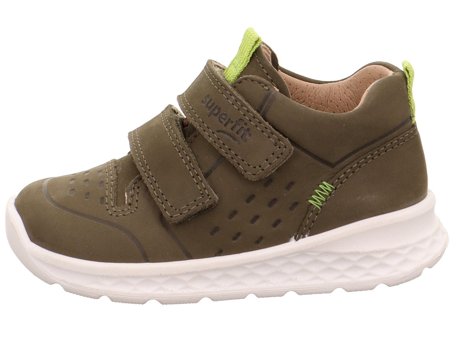 superfit Kinder Sneaker BREEZE 1-000363-7020 grün Lauflernschuh