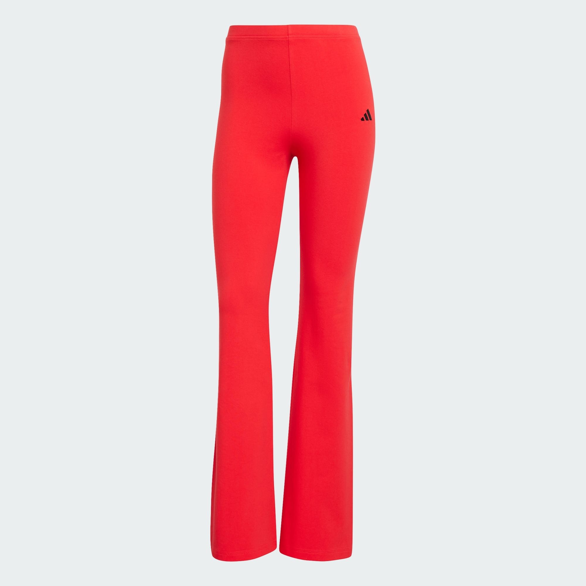 adidas Sportswear Leggings ESSENTIALS SMALL LOGO FLARED LEGGINGS (1-tlg)