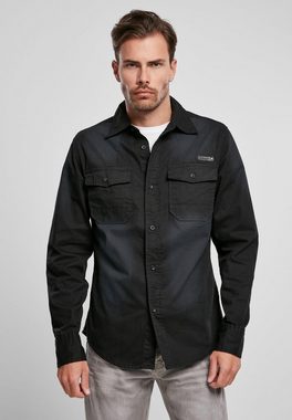 Brandit Langarmhemd Brandit Herren Hardee Denim Shirt (1-tlg)