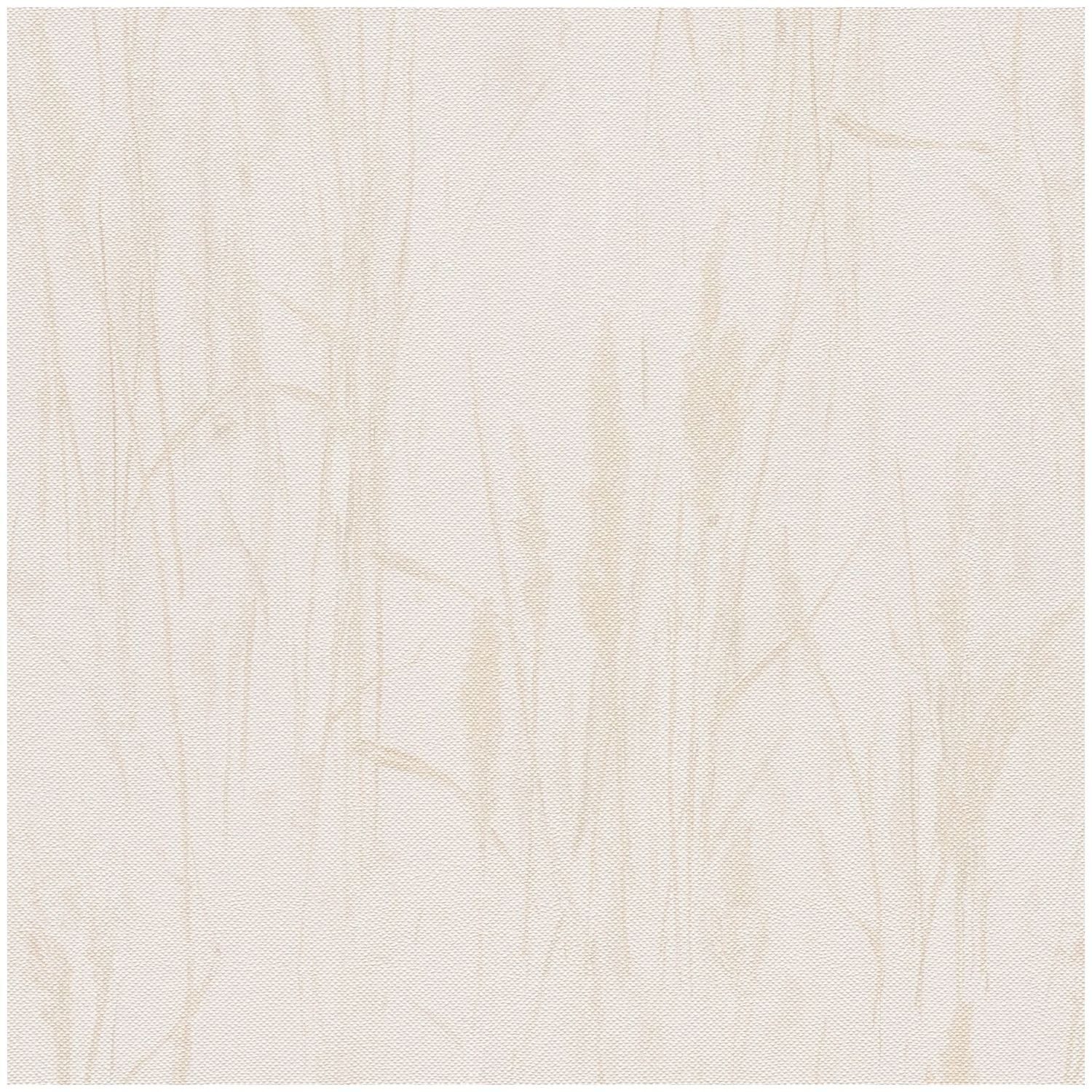 Profhome Schaumtapete 790943-GU Natur Tapete Floral matt creme perl-weiß, aufgeschäumt, (1 Rolle, 5,33 qm), Vliestapete, naturweiß