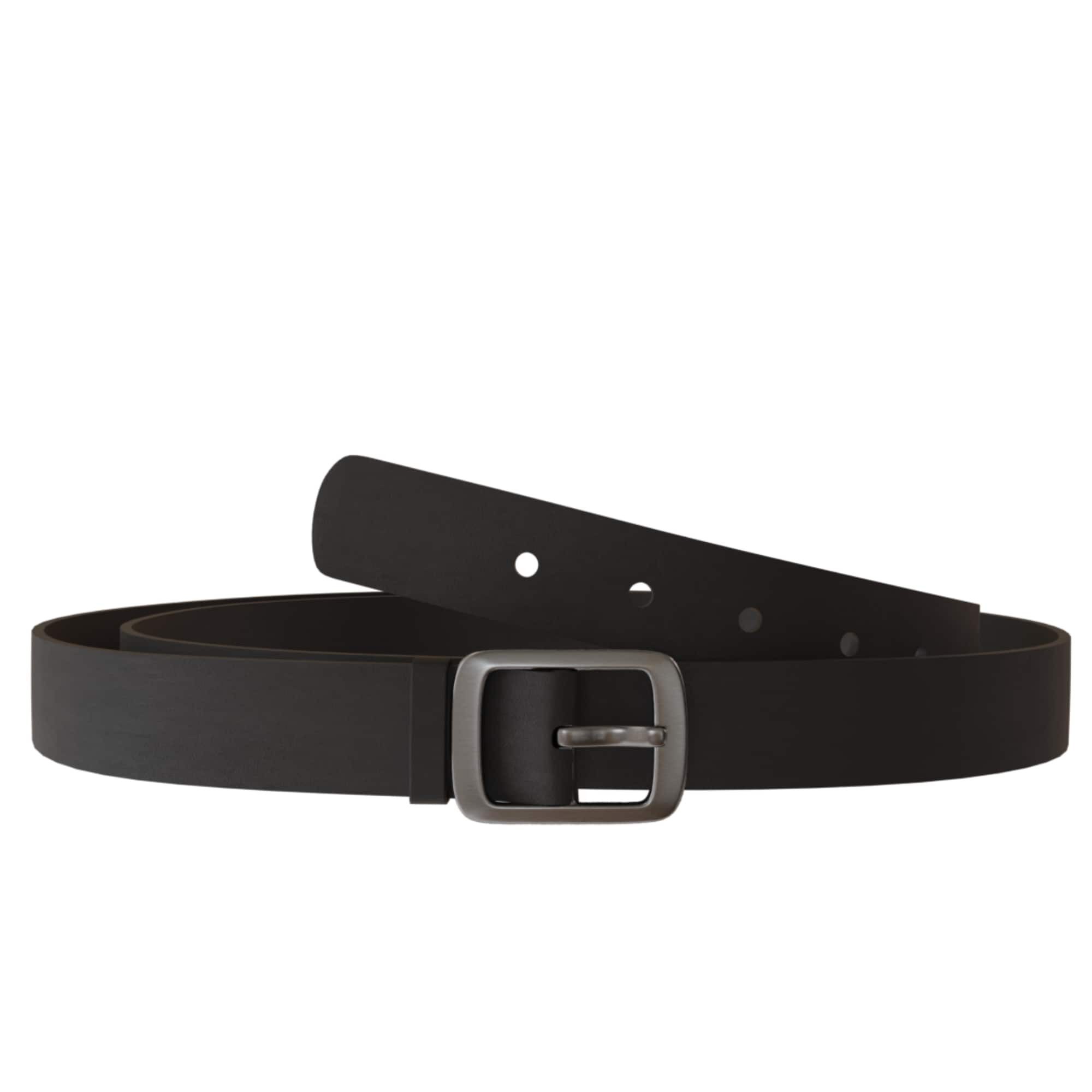 KMISSO Ledergürtel Damen Leder Gürtel Verstellbar Rechteckiger Rahmenschlie günstig online kaufen