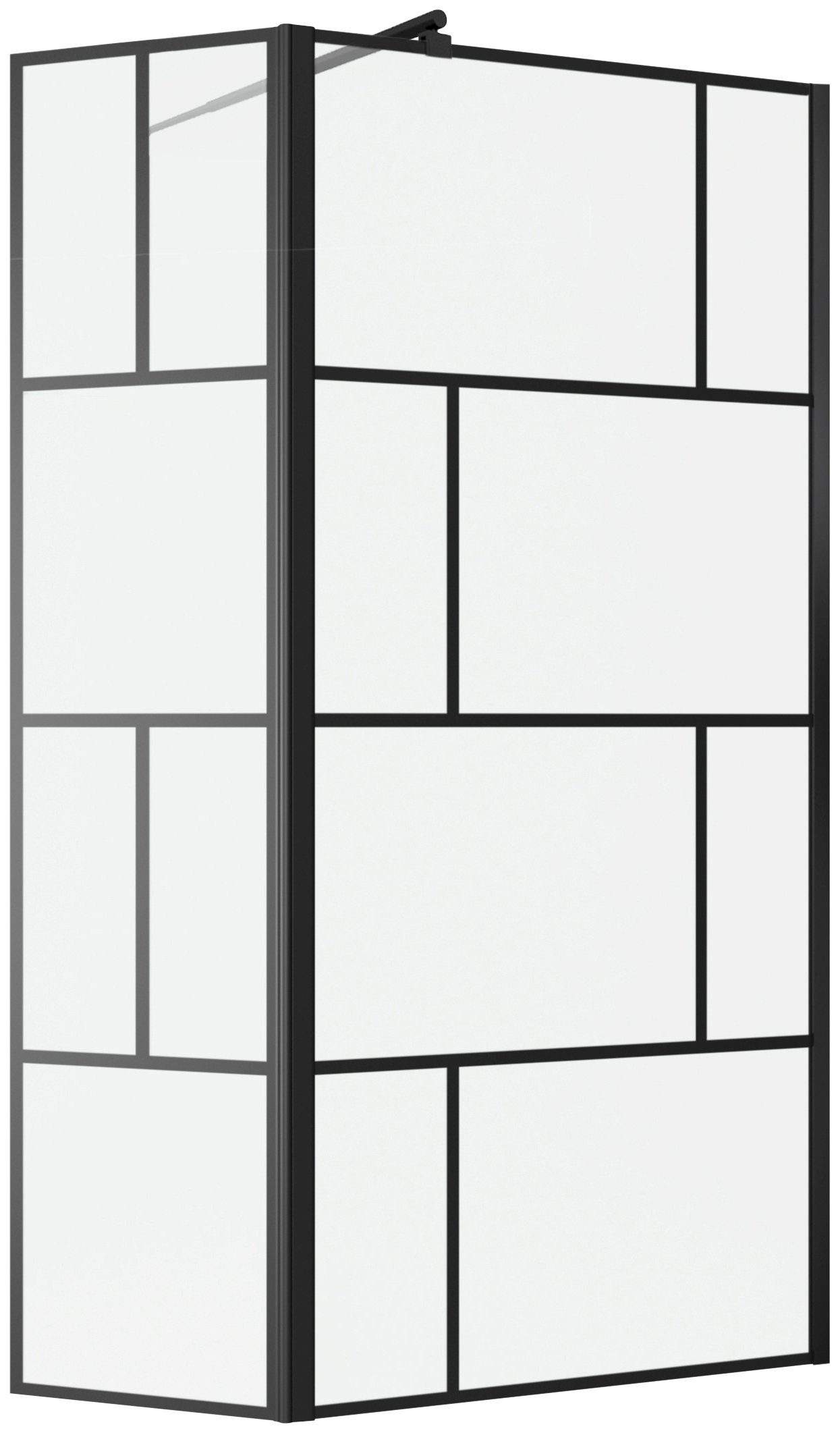Marwell Walk-in-Dusche Bricks, Einscheibensicherheitsglas, (3 tlg), günstig online kaufen