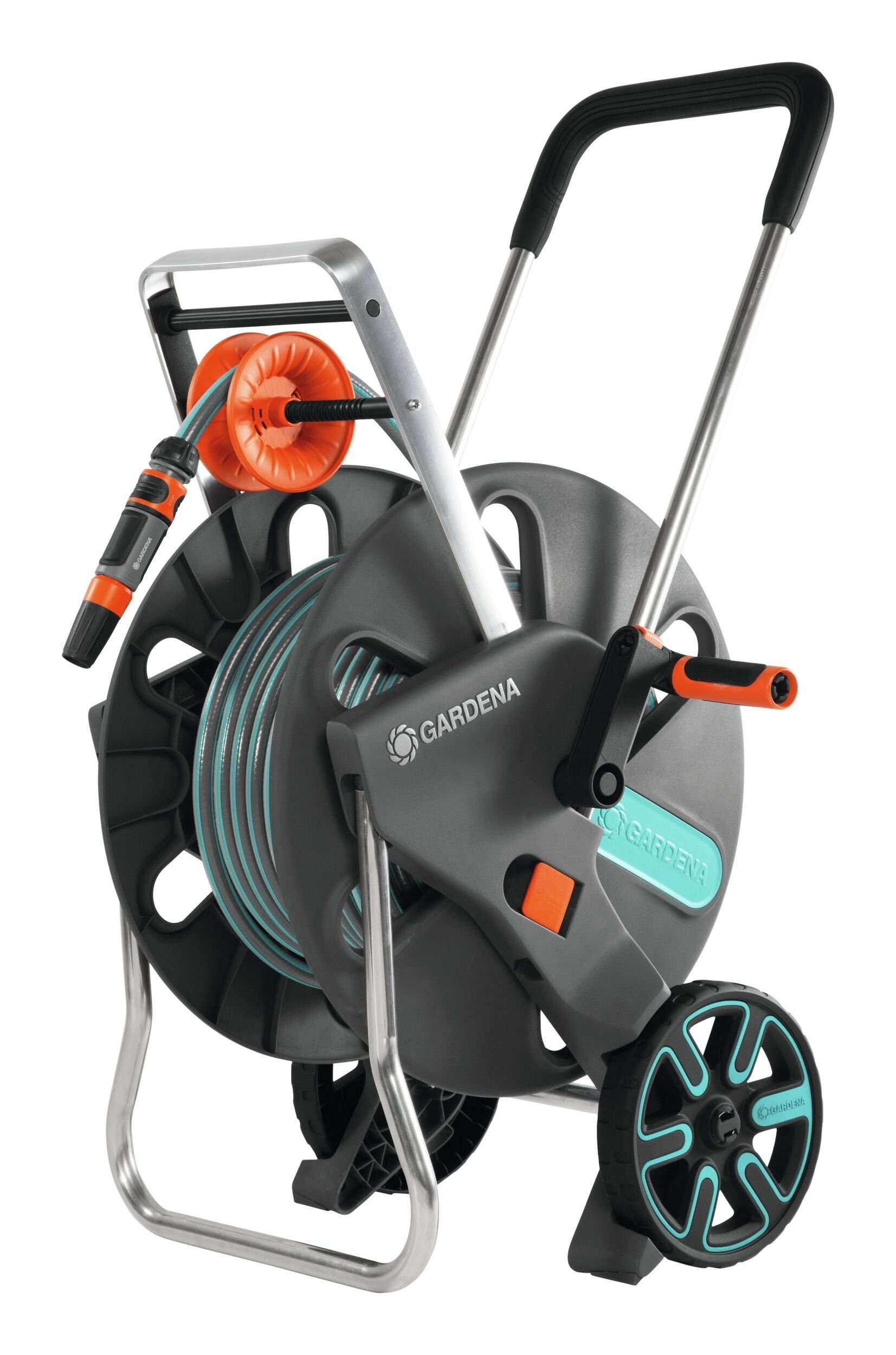 ᐅ GARDENA Schlauchwagen, Set Cleverroll L Easy E1 Inkl. 25m Classic 1/2