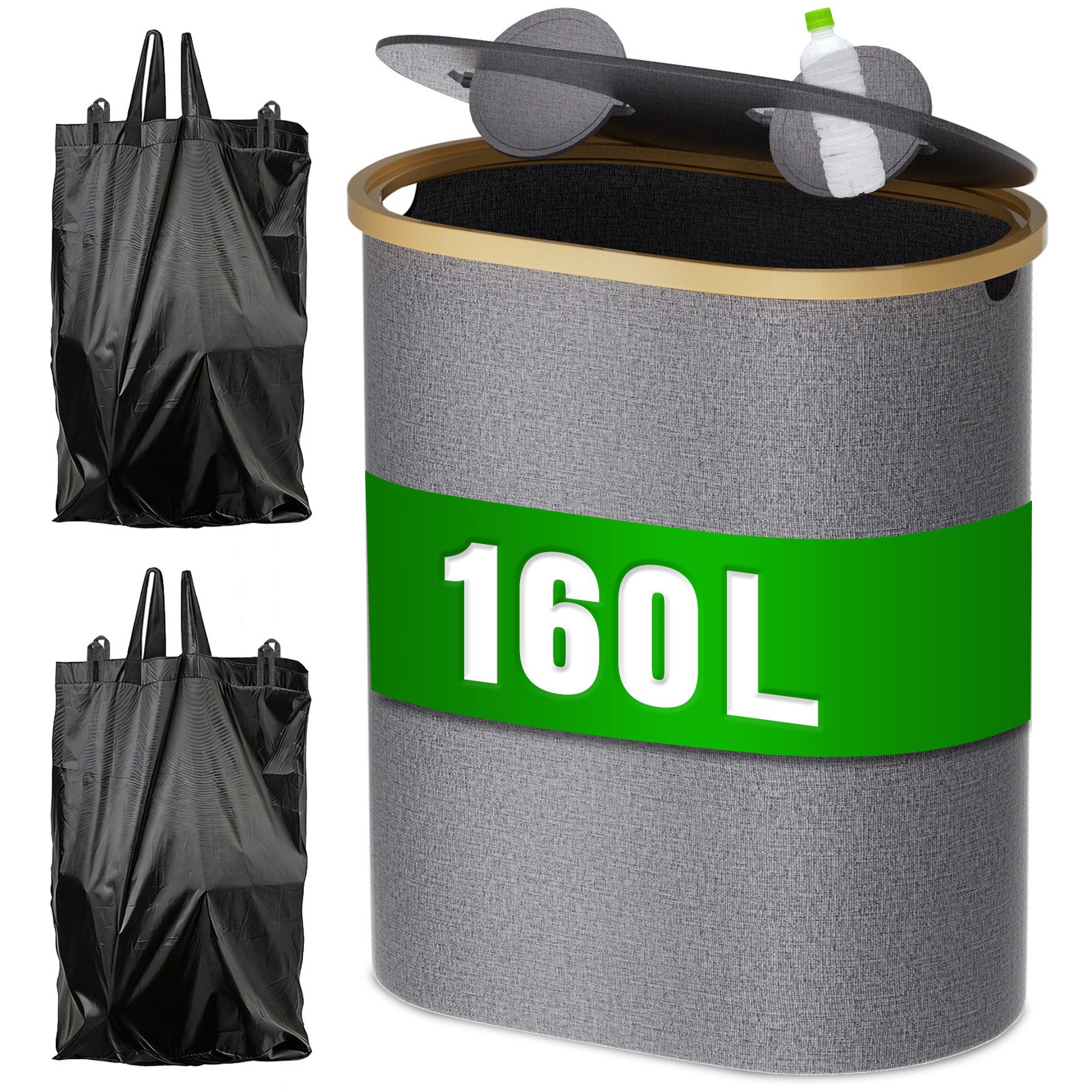 skelo Flaschenkorb Pfandflaschen Sammelbehälter, 160L Pfandflaschen Aufbewa günstig online kaufen