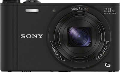 Sony »Cyber-Shot DSC-WX350« Superzoom-Kamera (25mm Sony G, 18,2 MP, 20x opt. Zoom, WLAN (Wi-Fi), 20 fach optischer Zoom)