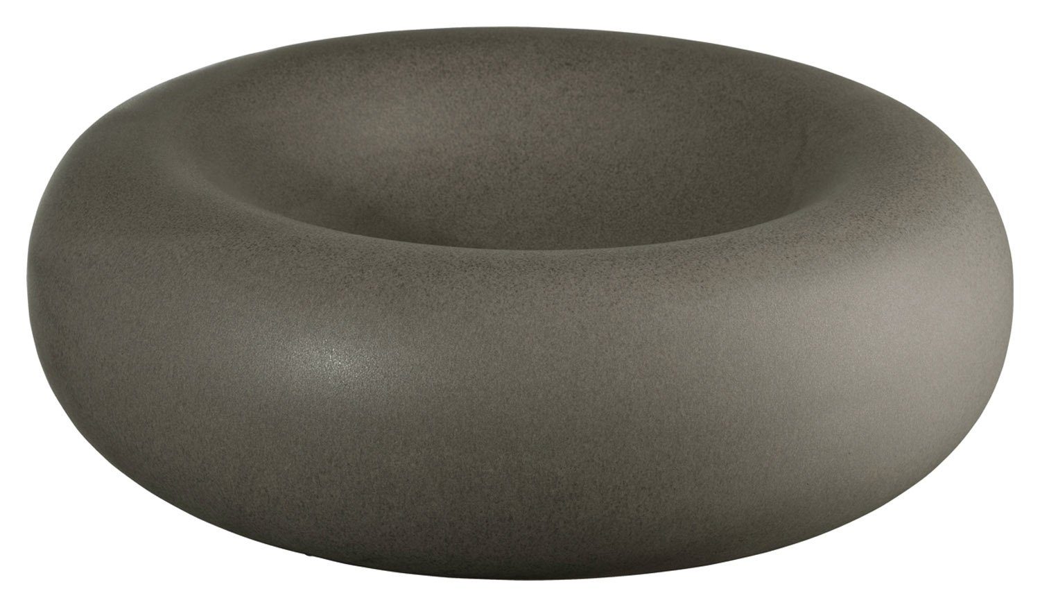 ASA SELECTION Dekoschale STONE, Grau, Steinzeug, Ø 22 cm (1 St), backofengeeignet, mikrowellengeeignet