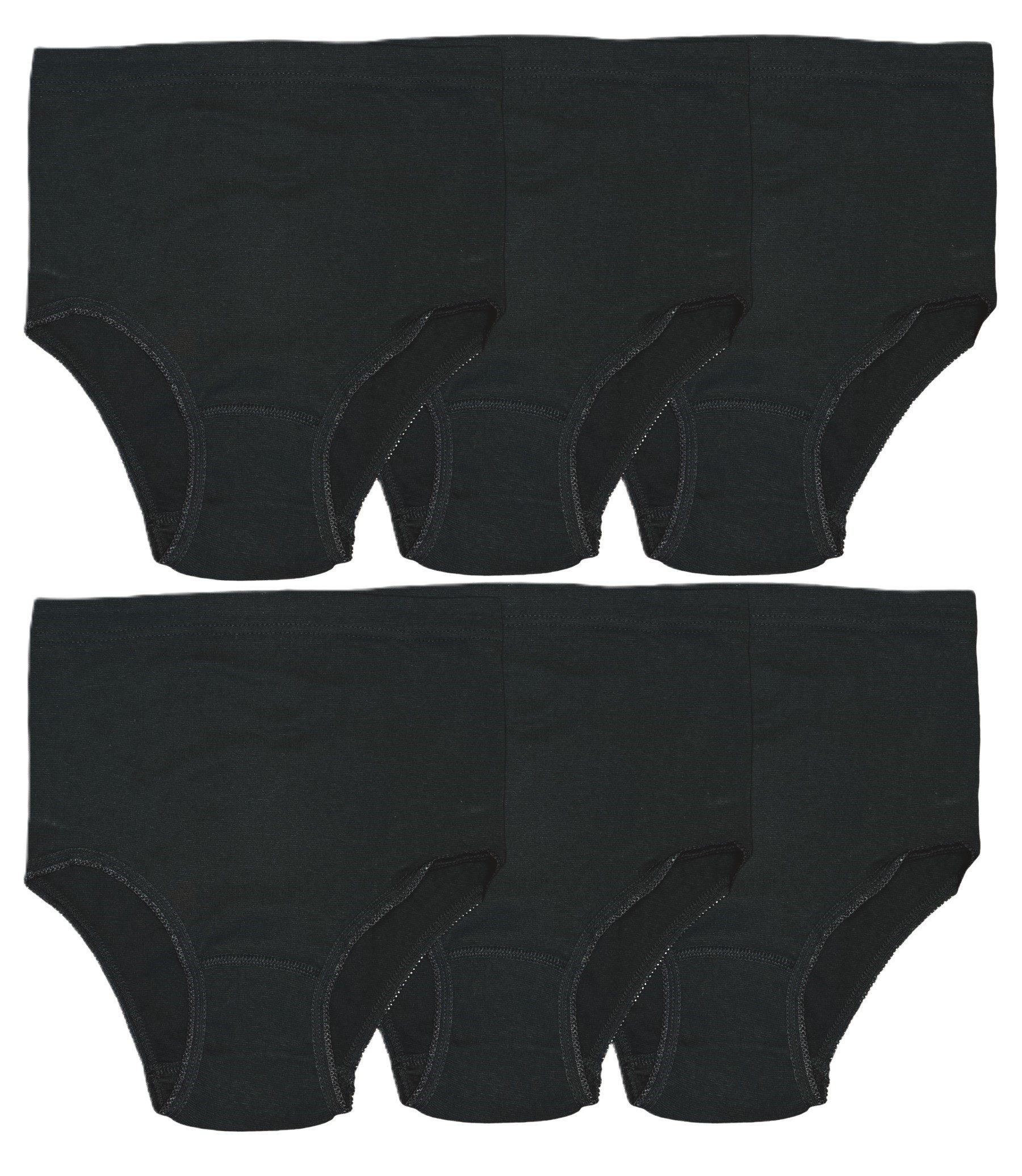 Toker Collection® Hüftslip Damen Hüftslip „Barbara“ 4 Farben, super elastisch (Packung, 6 Stück)