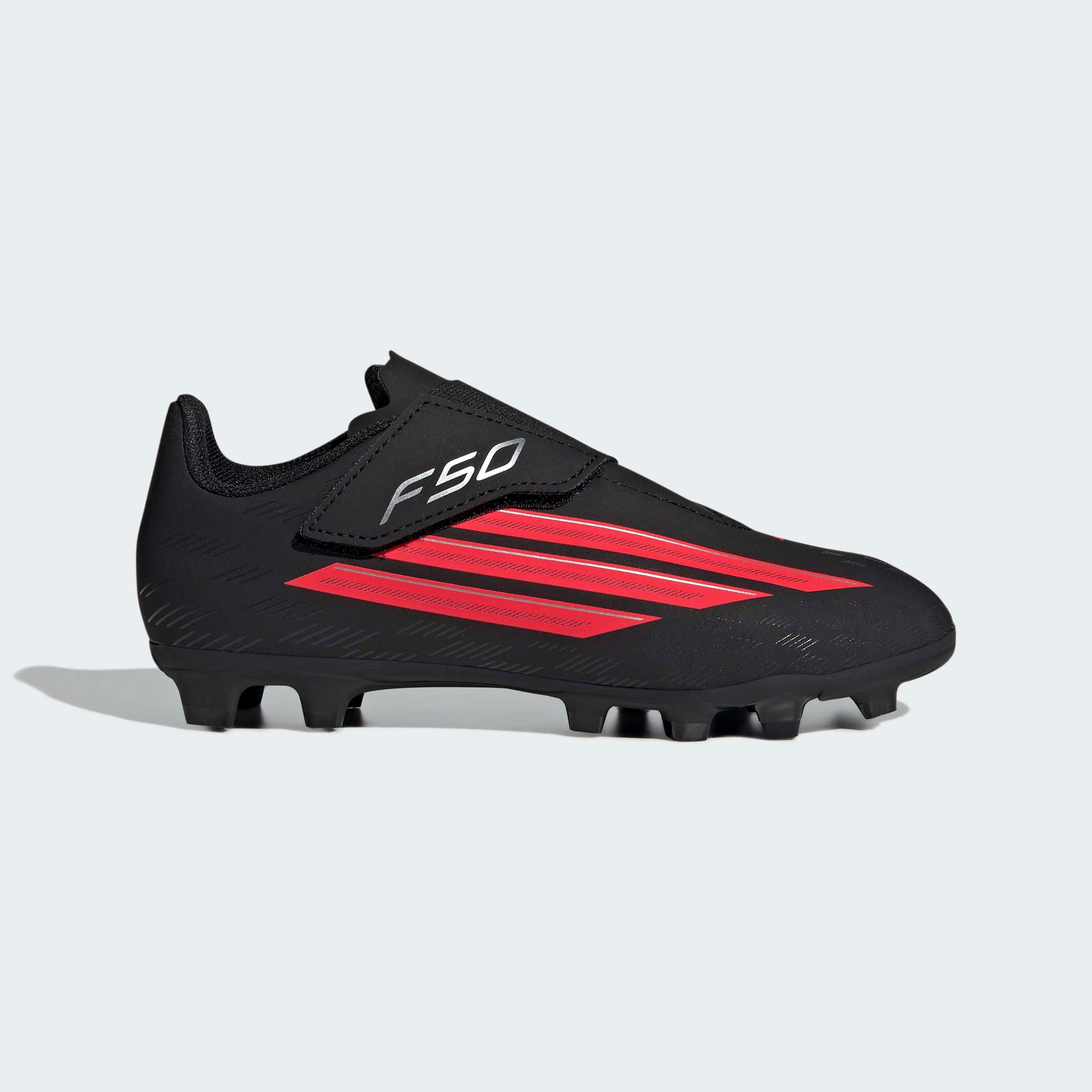 adidas Performance F50 CLUB VELCRO FIRM GROUND / MULTI GROUND KIDS Fußballschuh für viele verschiedene Böden geeignet, für Kinder & Jugendliche