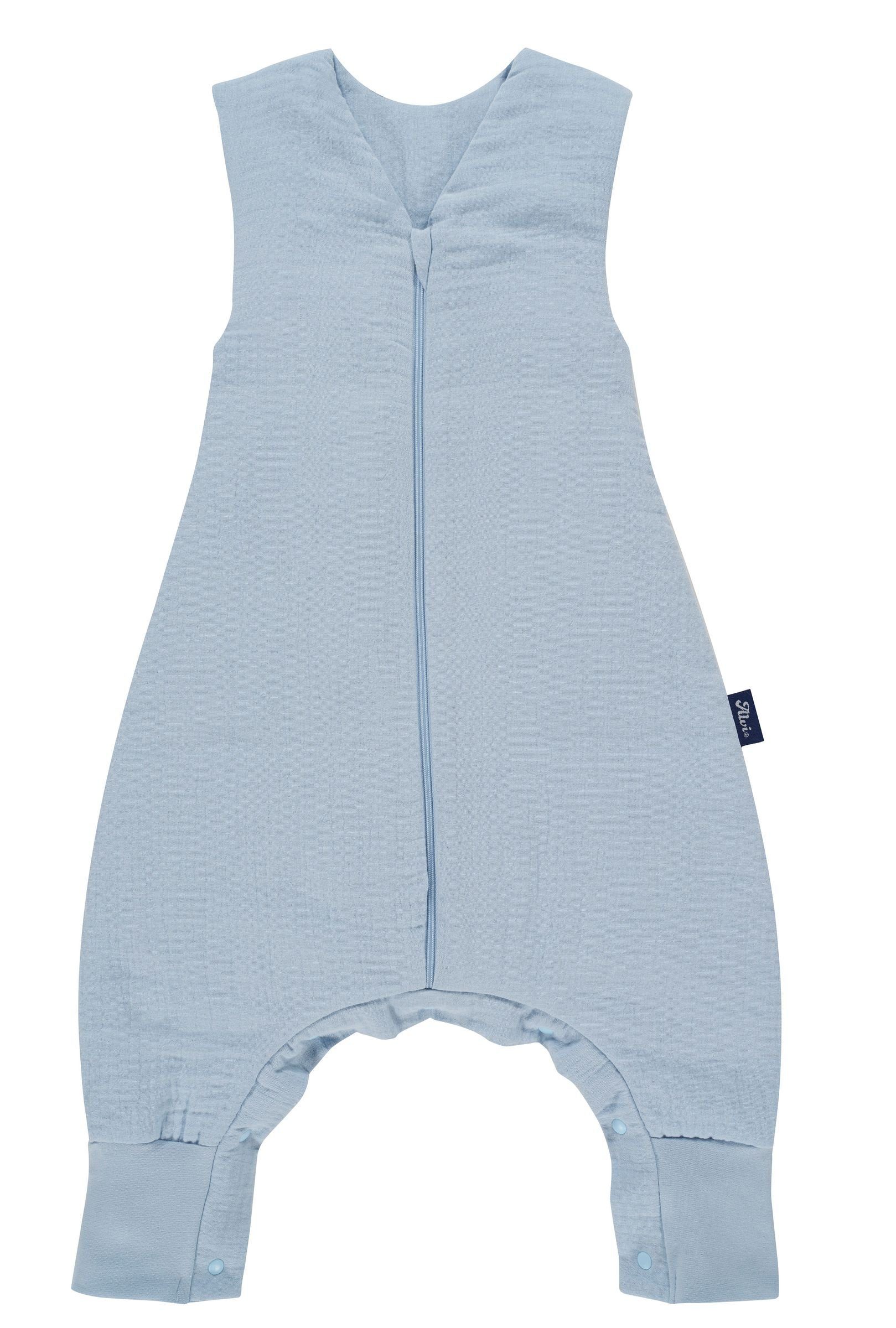 Babyschlafsack 4-Season Mull Sleep-Overall Schlafsack mit Füßen