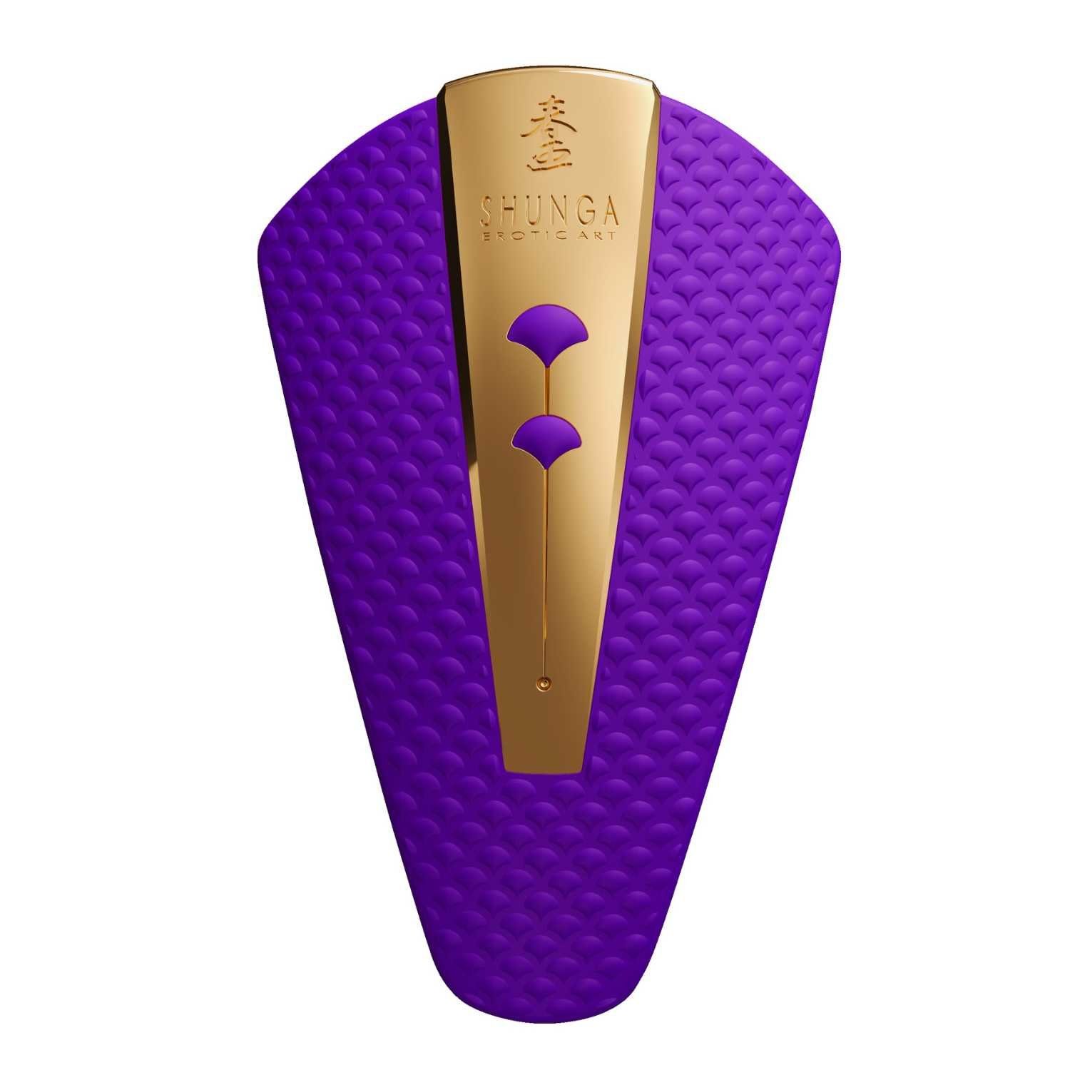 Shunga Toys Auflege-Vibrator Shunga Obi Auflege-Vibrator violett