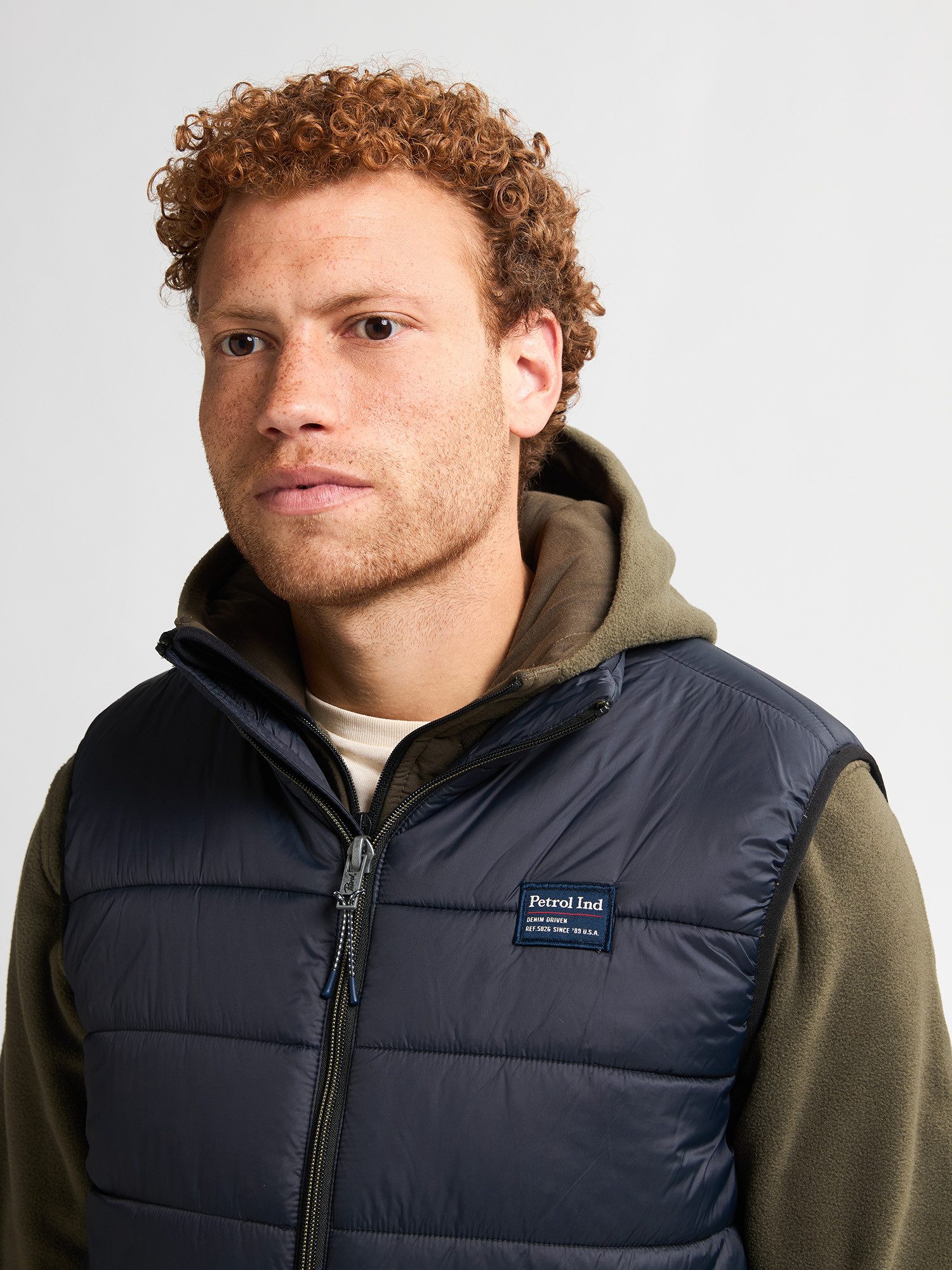 Petrol Industries Steppweste Leichtes Material