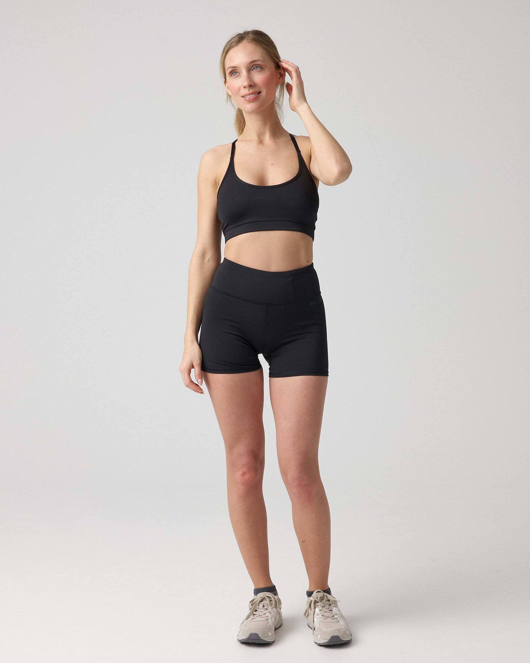 SNOCKS Sporthose High Waist Hot Pants (1-tlg) blickdickt, mit Schlüsselfach günstig online kaufen