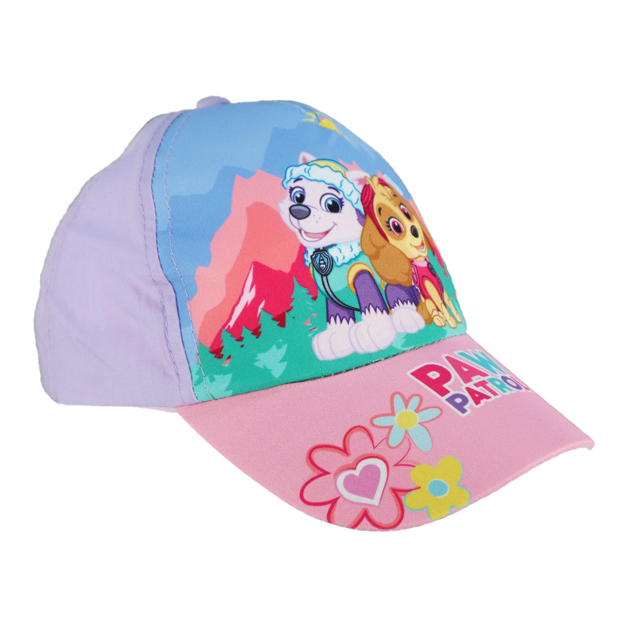 Baseball Cap Paw Patrol Skye Everest Mädchen Kinder Basecap Baseball Kappe 51-53